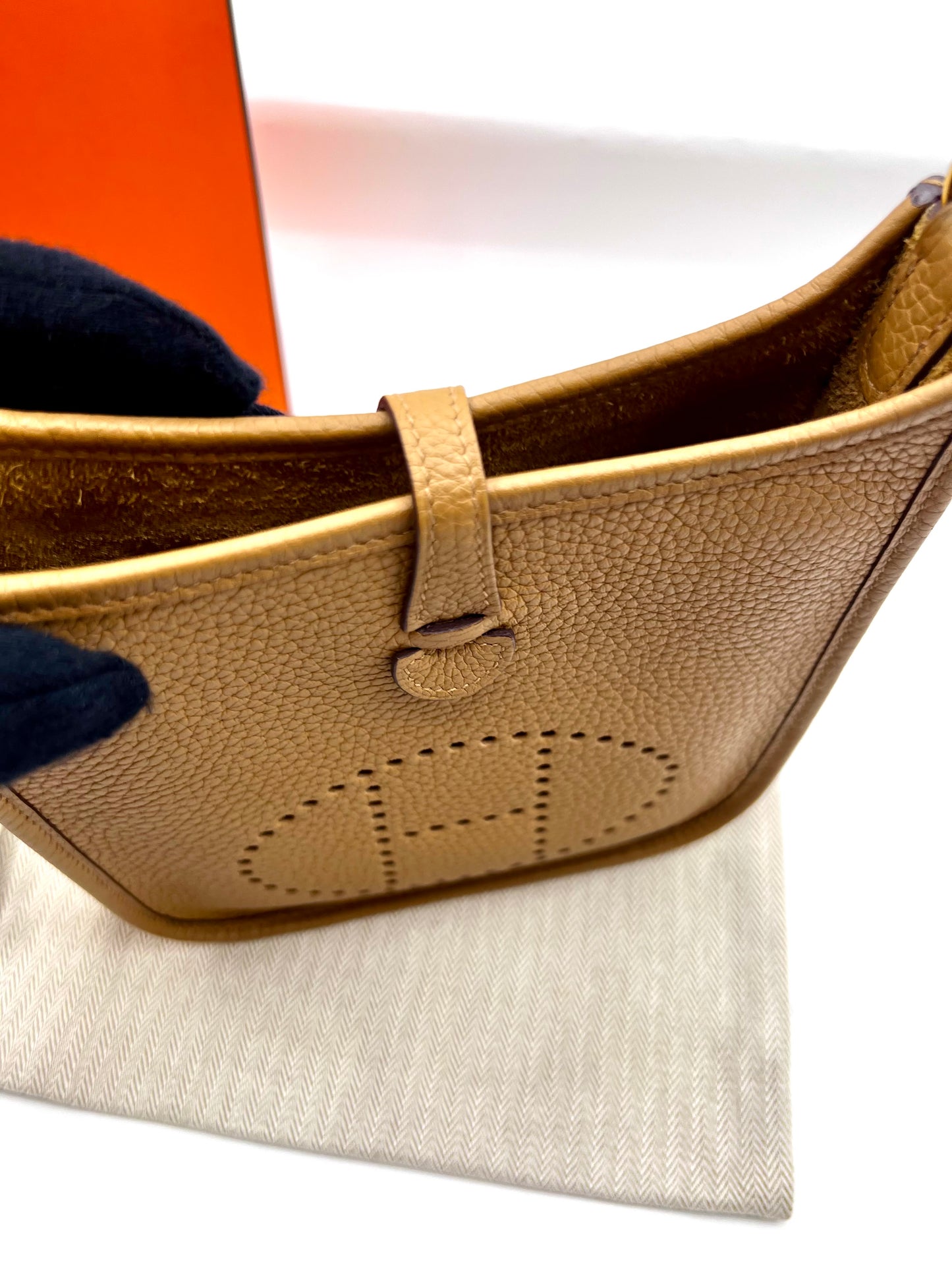 Hermes Evelyn TPM 4B Bisciut GHW Stamp Z 2021                (🇵🇭P150,500)