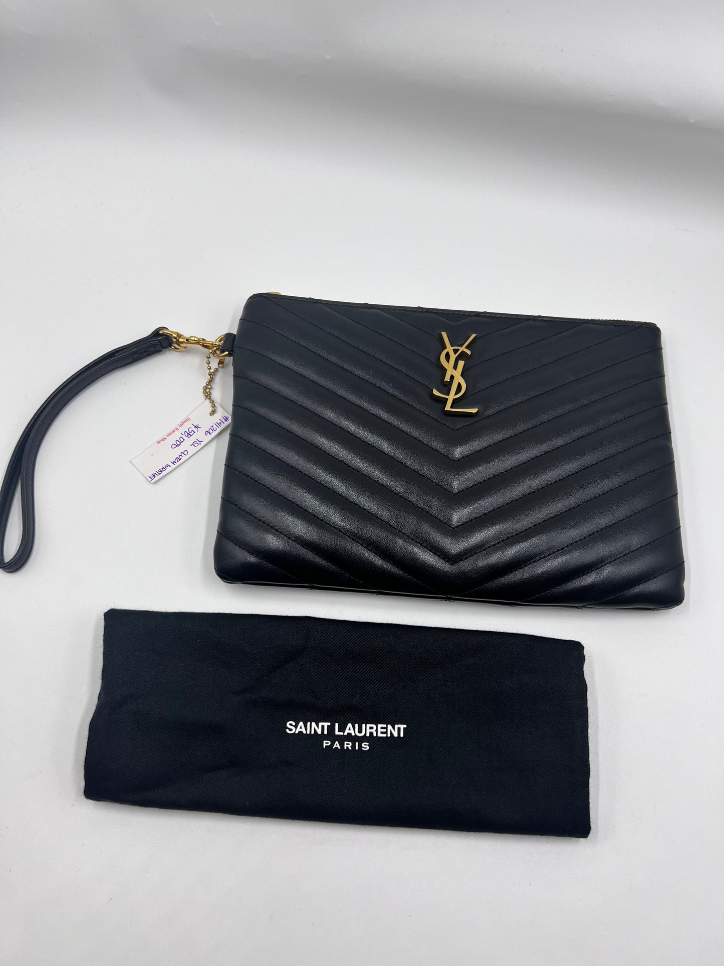 Yves Saint Laurent Wristlet Clutch