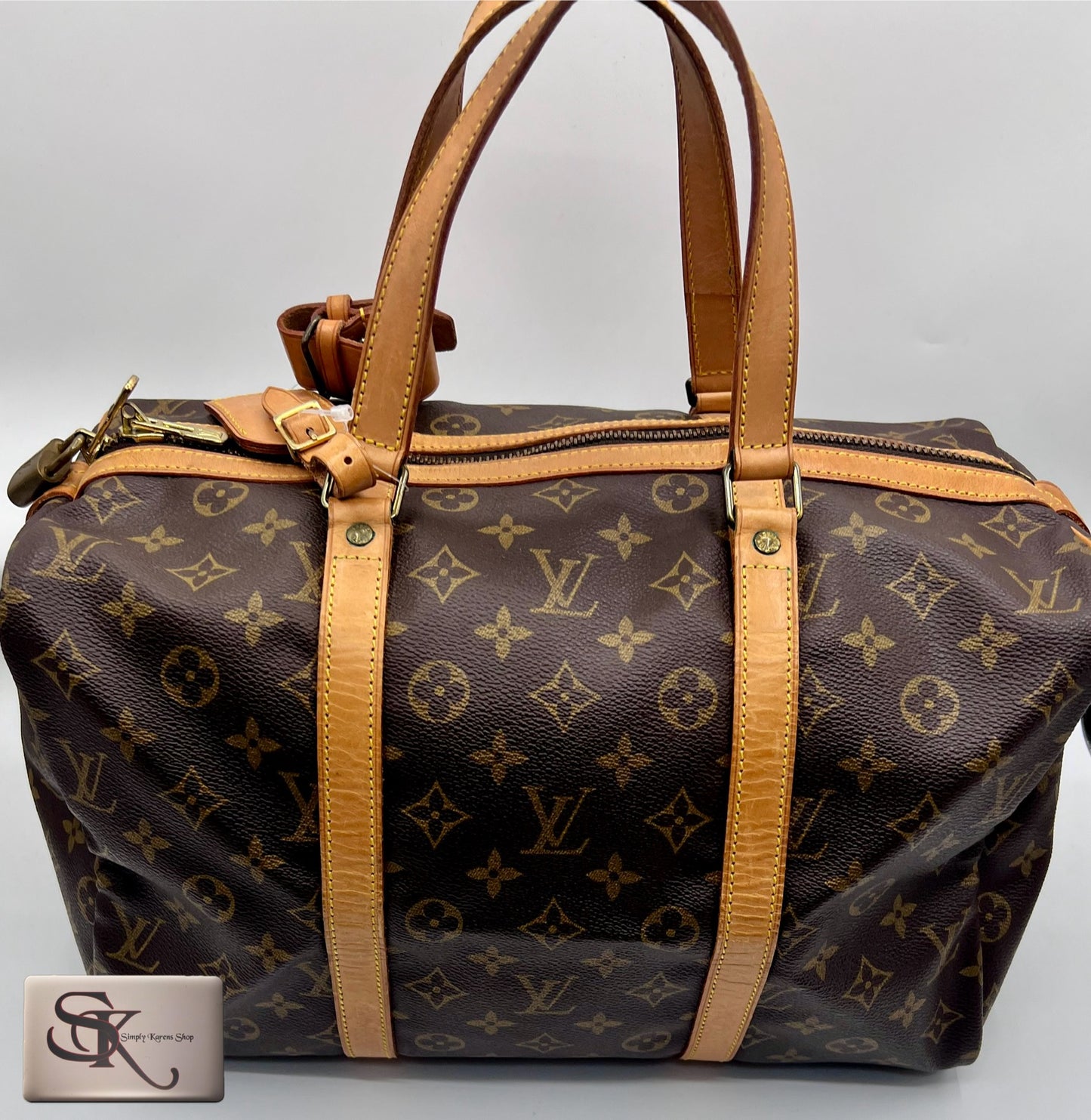 LV MONOGRAM SAC SOUPLE 35 DUFFLE BAG