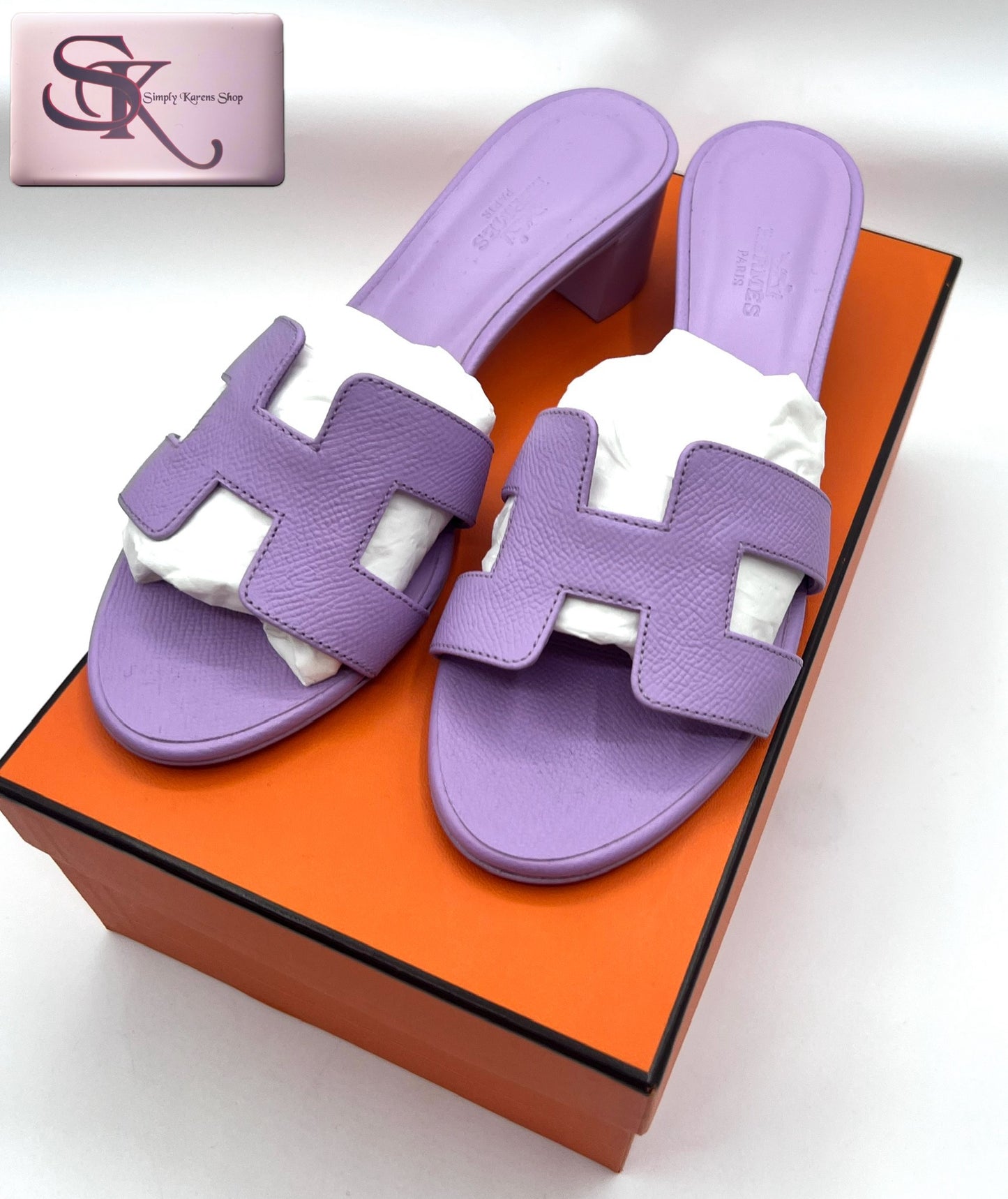 HERMES OASIS LILAC S 36 1/2