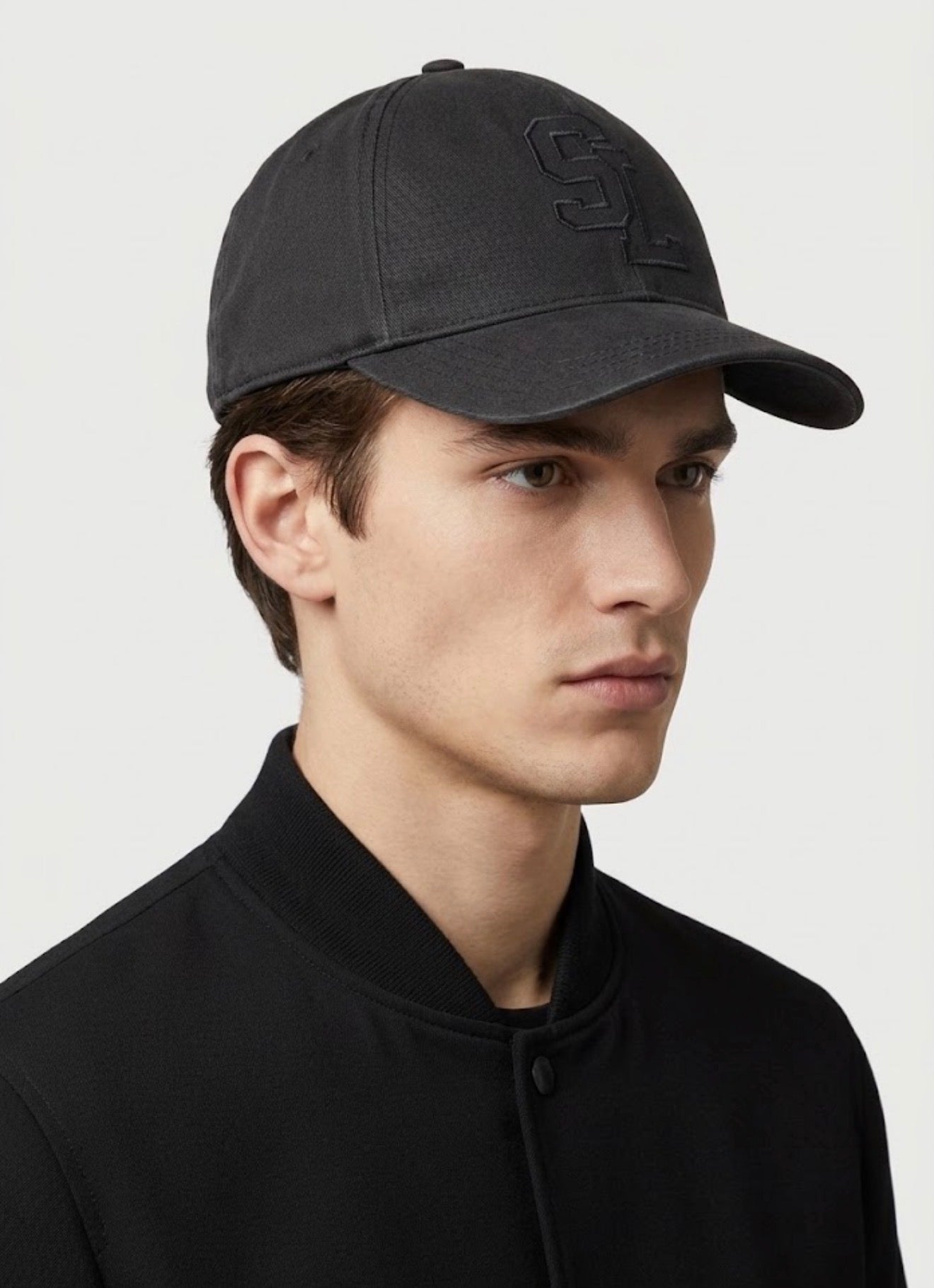 Saint Laurent Black Baseball Cap Size 57 Small (🇵🇭P16,340)