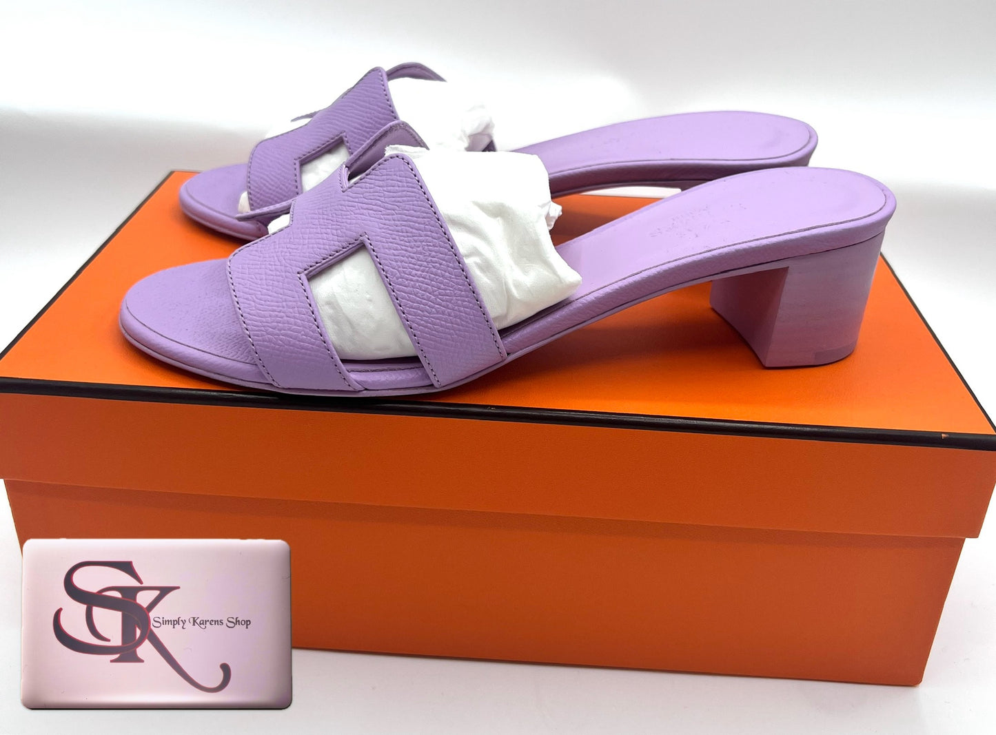 HERMES OASIS LILAC S 36 1/2