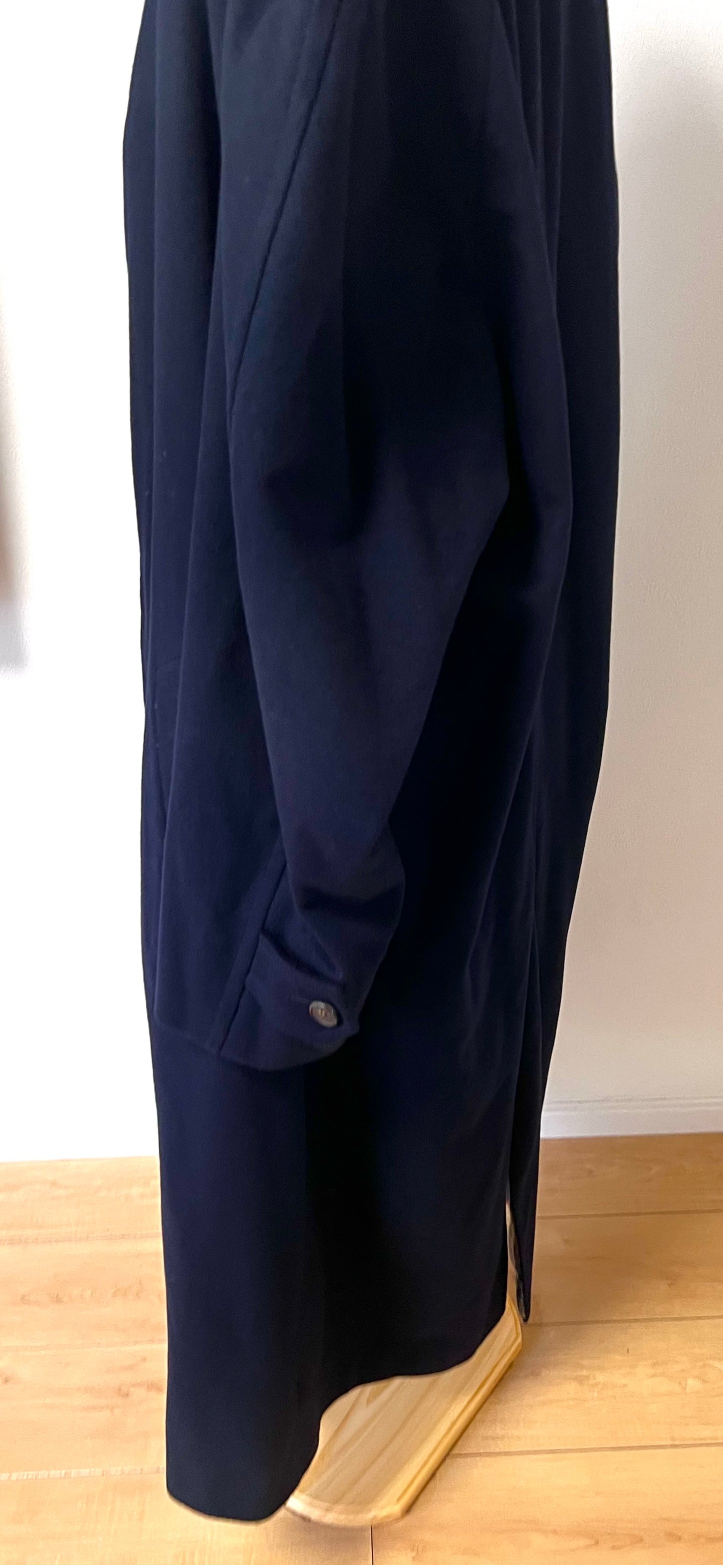 Hermes Navy Blue Long Trench Coat XL size   (🇵🇭P27,520)