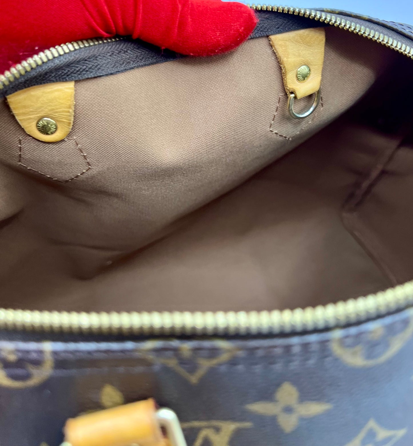 Lv Speedy Monogram Bandou 35