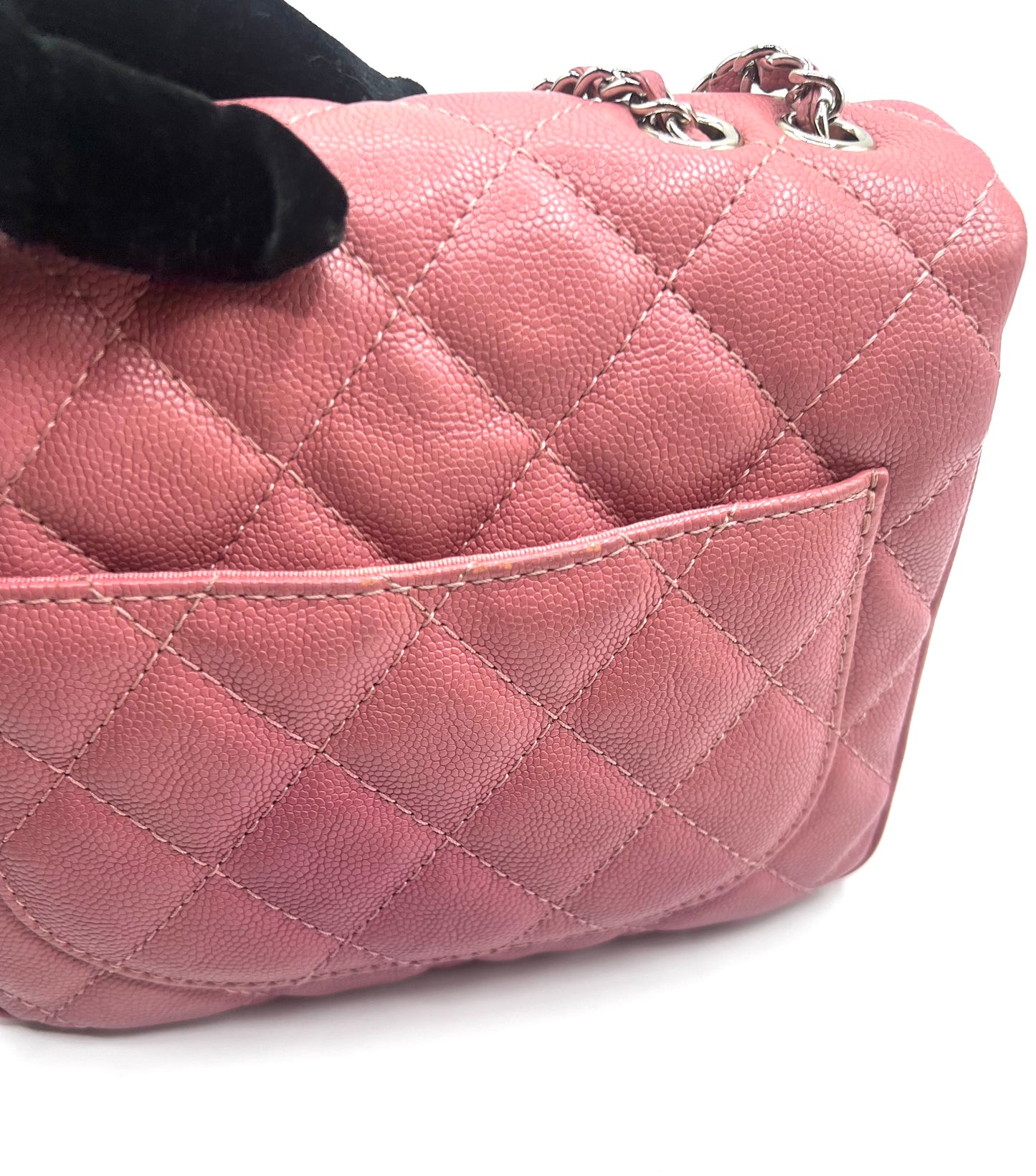 Chanel Pink Hue Caviar Mini Flap 2 way bag 25Series        (🇵🇭P189,200)