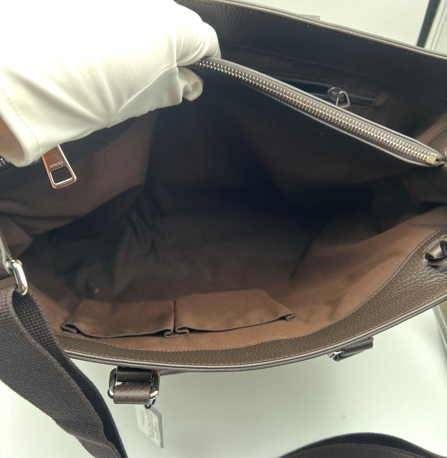 Gucci Joy Large Canvas Leather Trimming 2 way Tote Bag (🇵🇭P55,040)