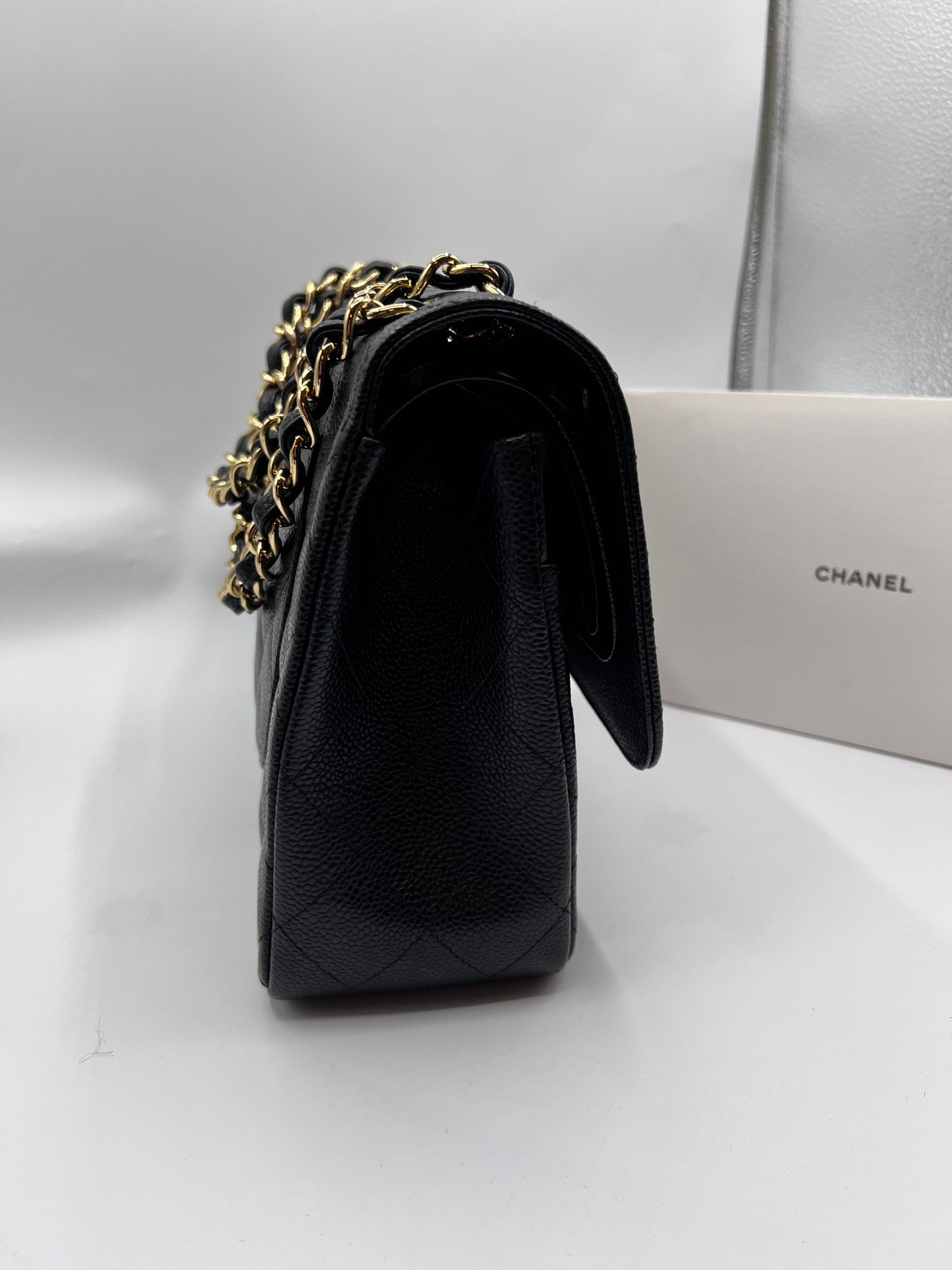 Chanel Caviar Jumbo Double Flap