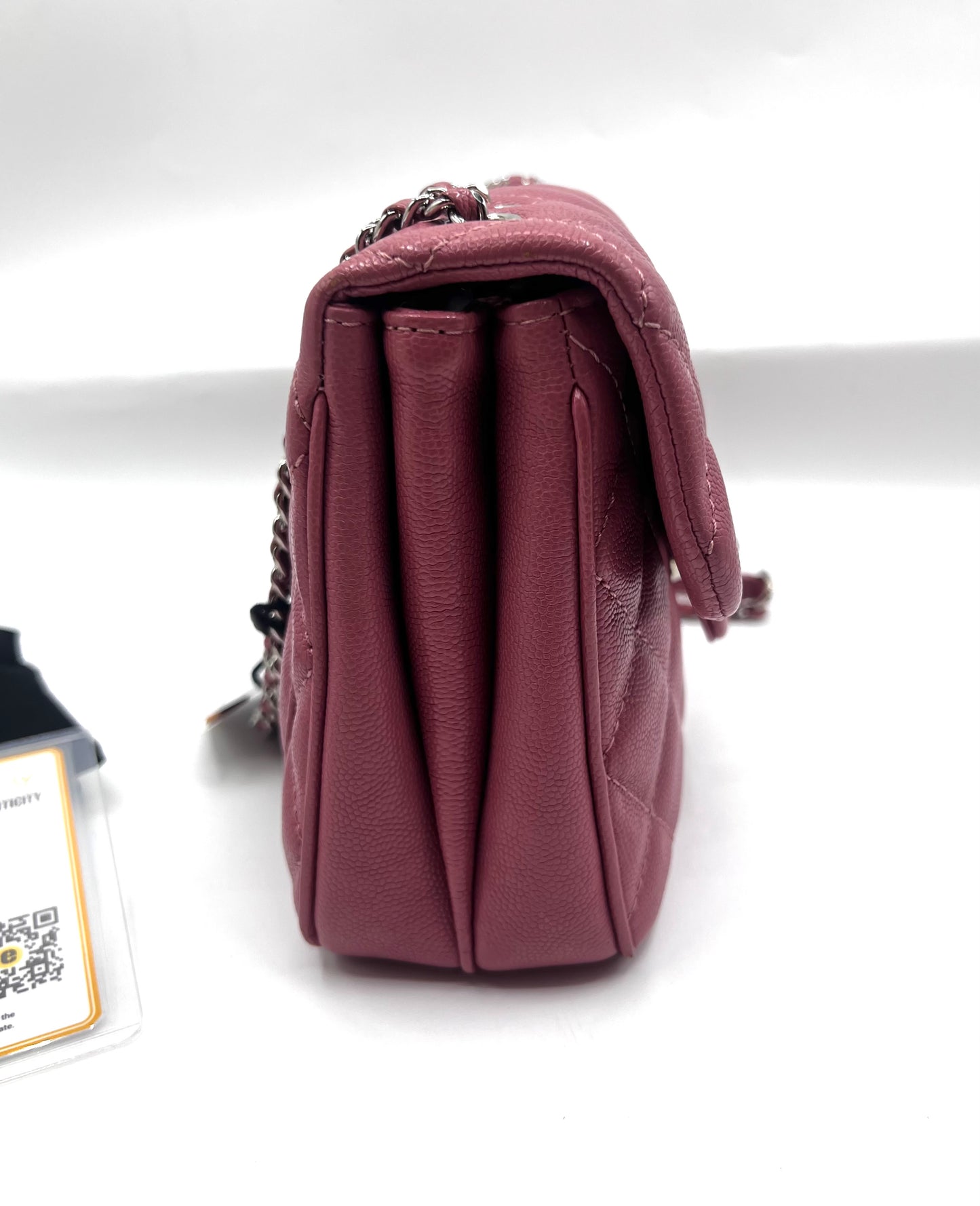 Chanel Pink Hue Caviar Mini Flap 2 way bag 25Series        (🇵🇭P189,200)