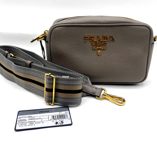 Prada Daino Camera Bag w/ Guitar Strap (🇵🇭P42,570)