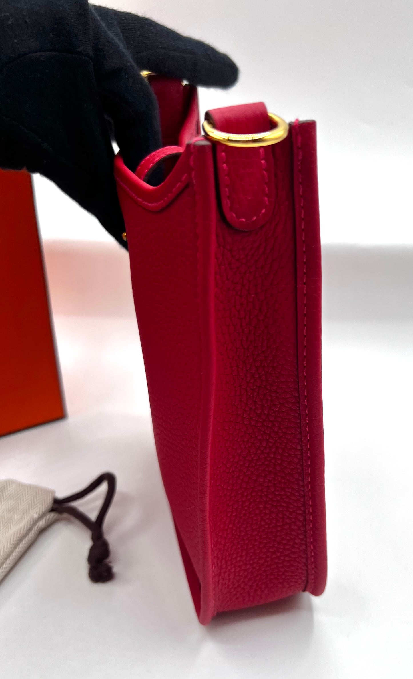 Hermes Mini Evelyn TPM GHW Stamp B (🇵🇭P189,200)
