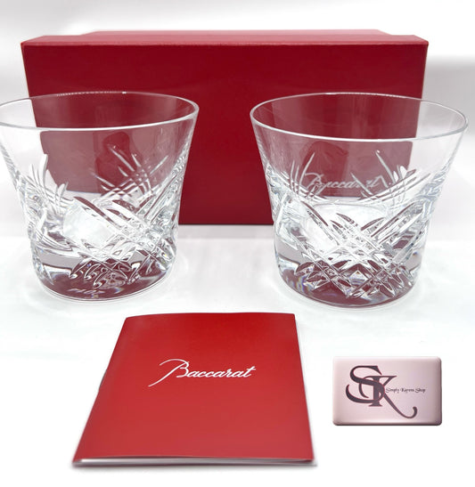 Baccarat Rock Glass Set 2014 Edition  🇵🇭P6,800🇵🇭