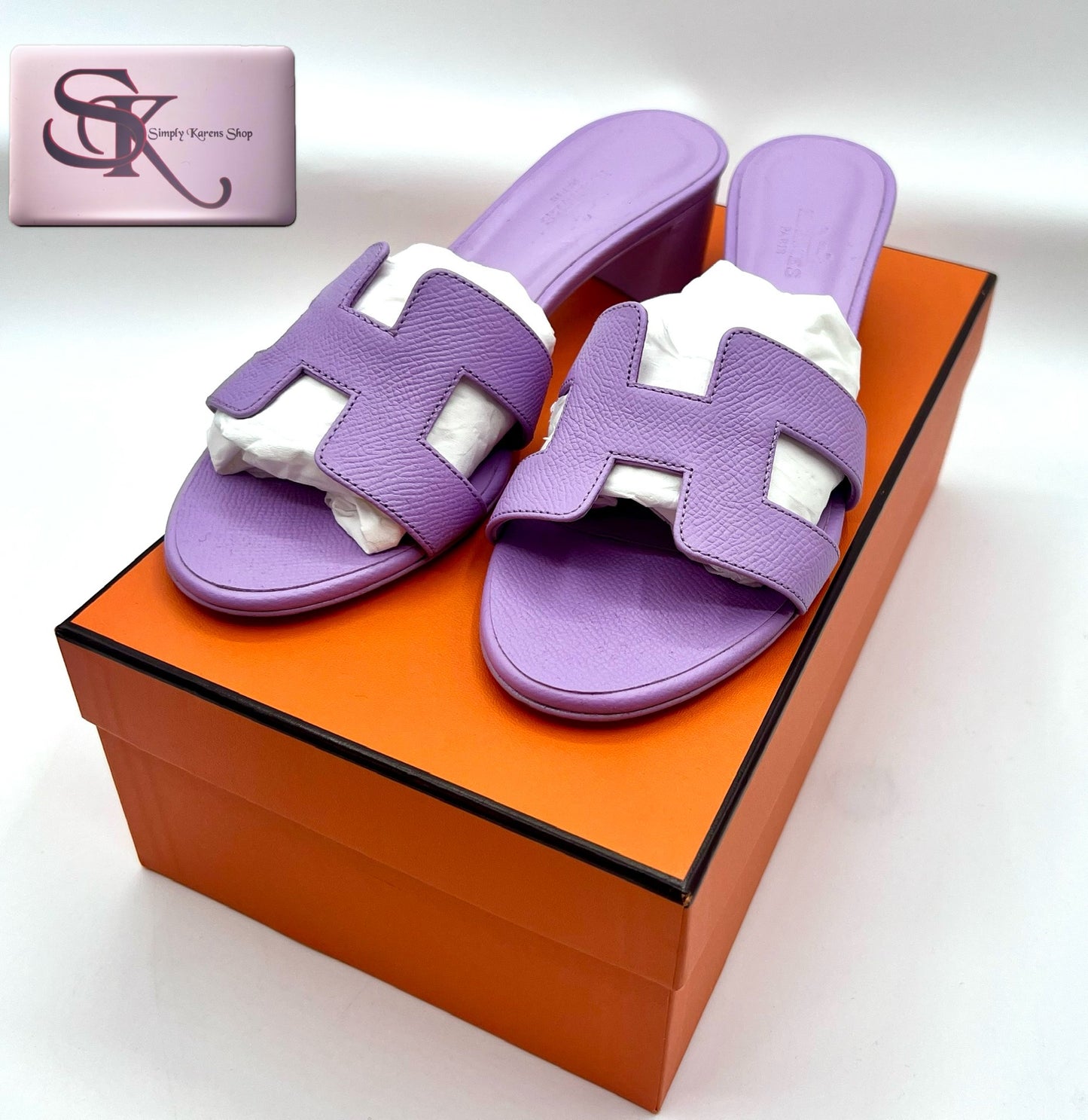 HERMES OASIS LILAC S 36 1/2