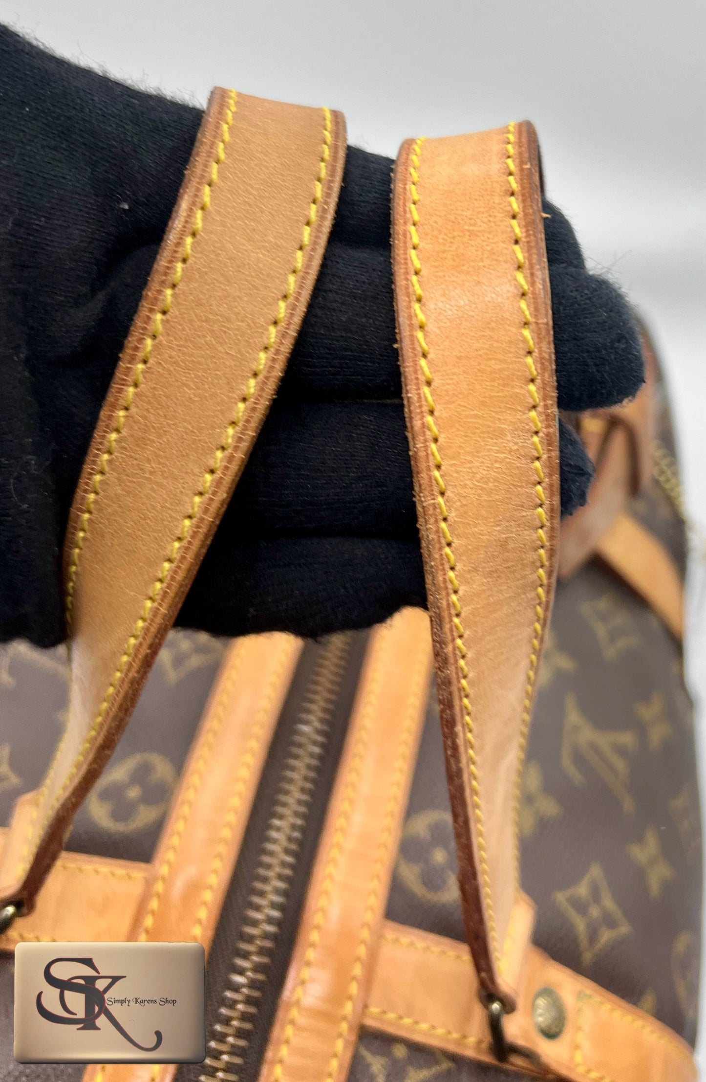 LV MONOGRAM SAC SOUPLE 35 DUFFLE BAG