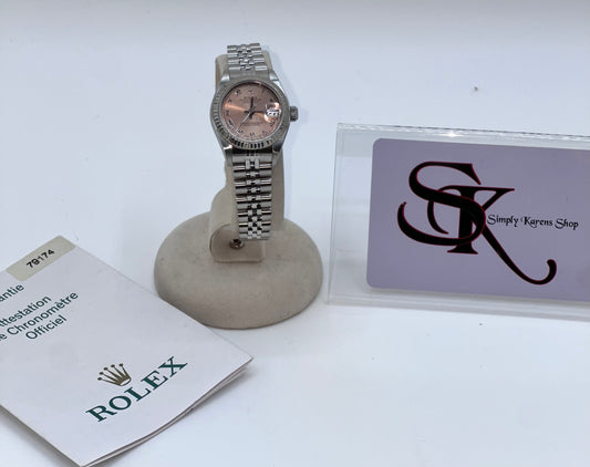 Rolex Date just Automatic 26mm SS/WG Year 2003 17cm