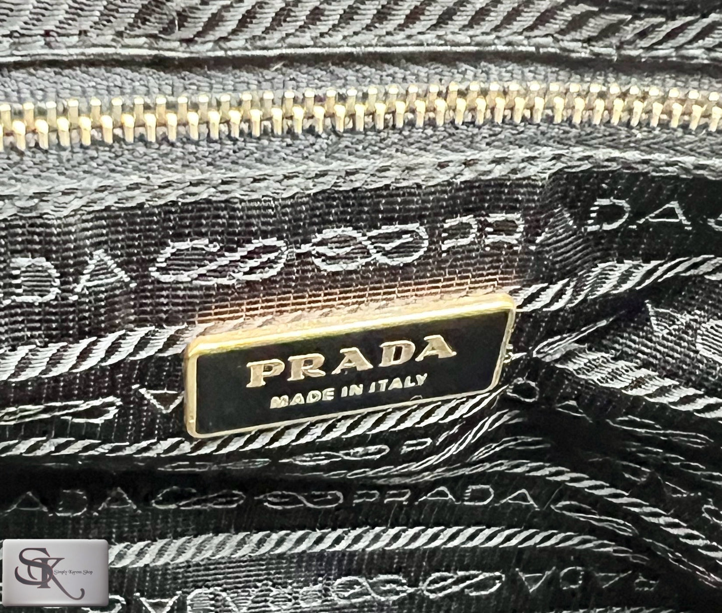 Prada Tessuto Nylon Top Handle Hand Bag