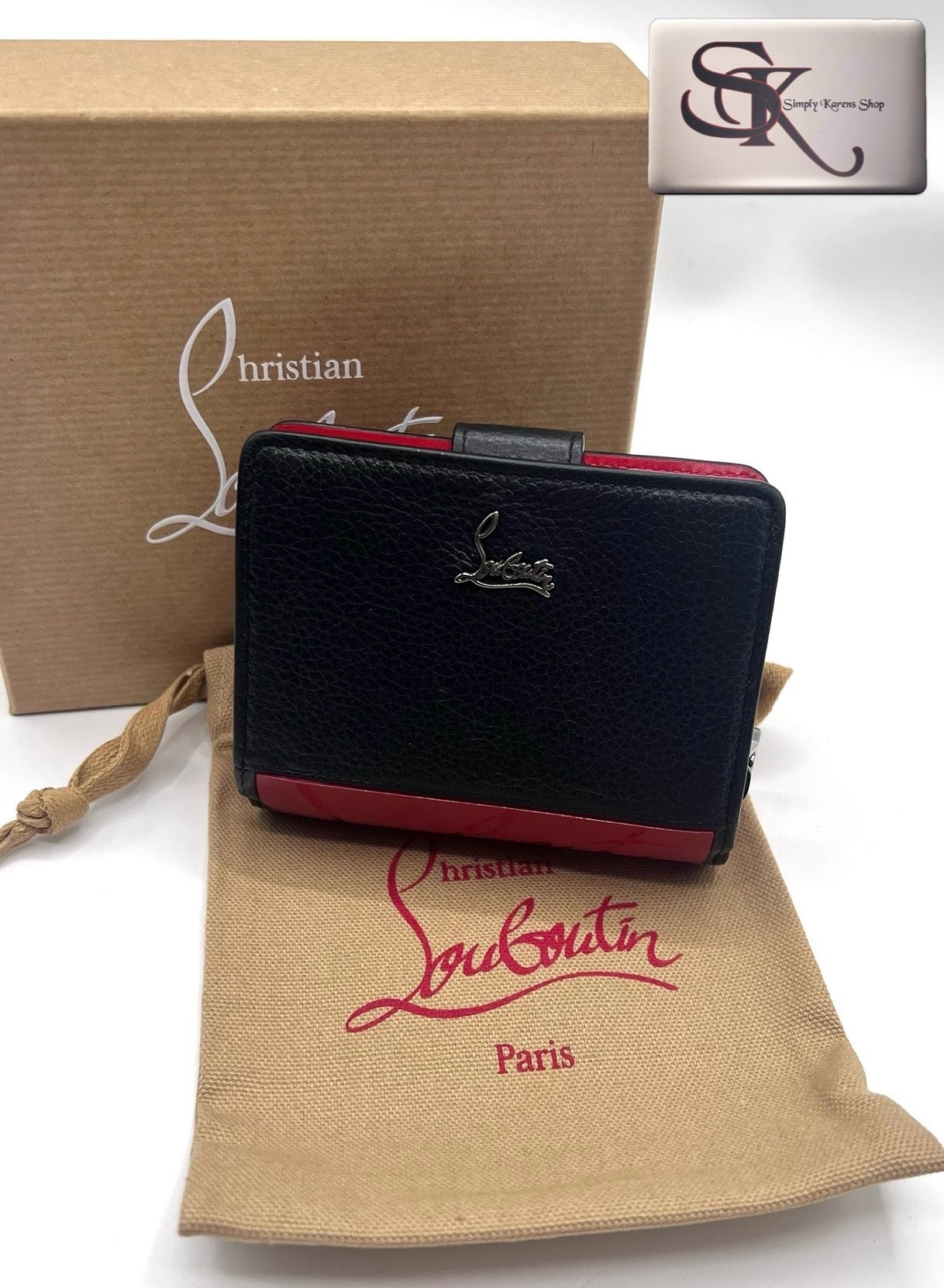 Christian Louboutin Paloma Compact Wallet 🇵🇭P16,340🇵🇭