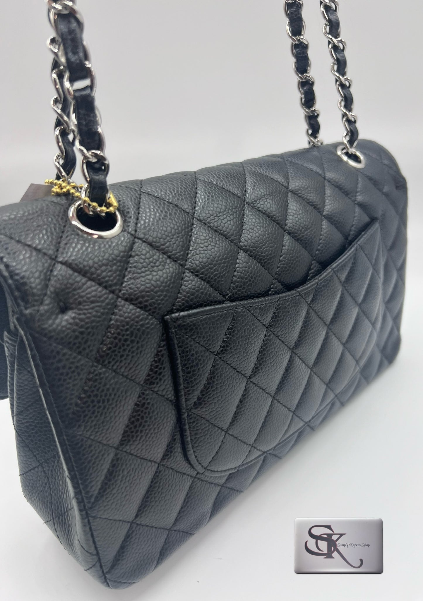 Chanel Caviar Double Flap 25