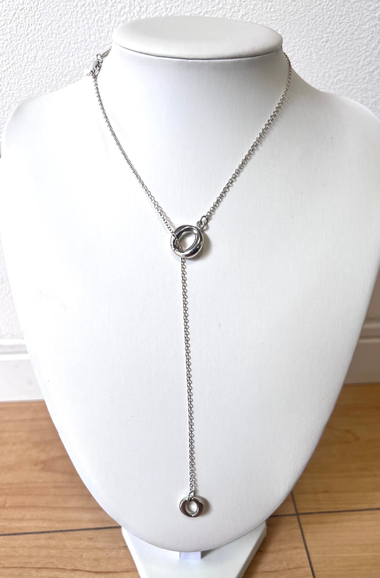 Tiffany & Co Elsa Peretti Sevillana Lariat Necklace SV925 46cm   (🇵🇭P8,170)