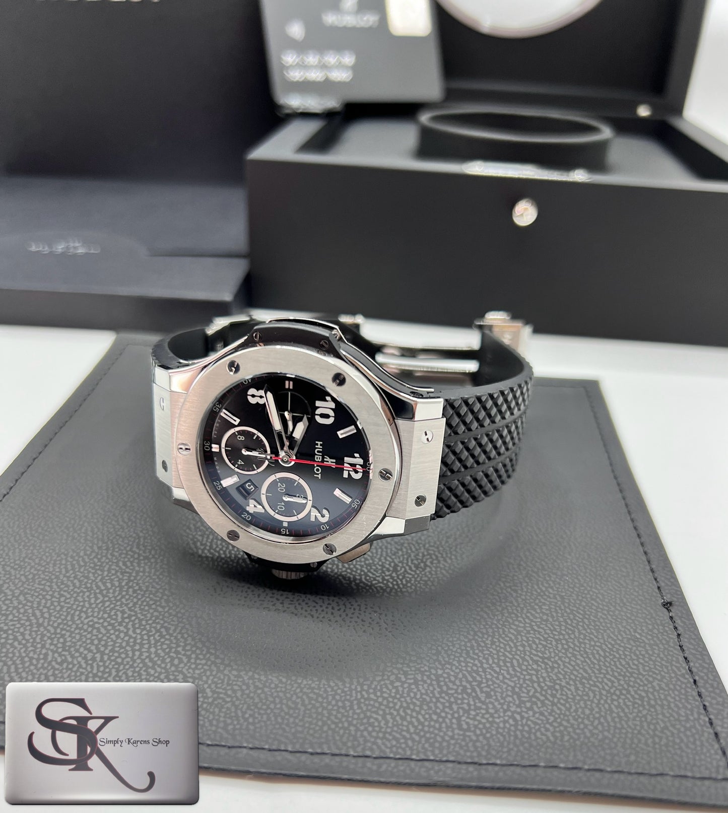 Hublot Bigbang AT 48mm SS/black Rubber 20cm complete                     🇵🇭P378,400🇵🇭