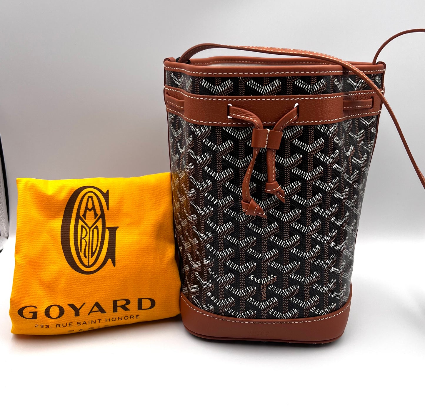 Goyard Tan Petit Flot Bucket 2024 (🇵🇭P150,000)