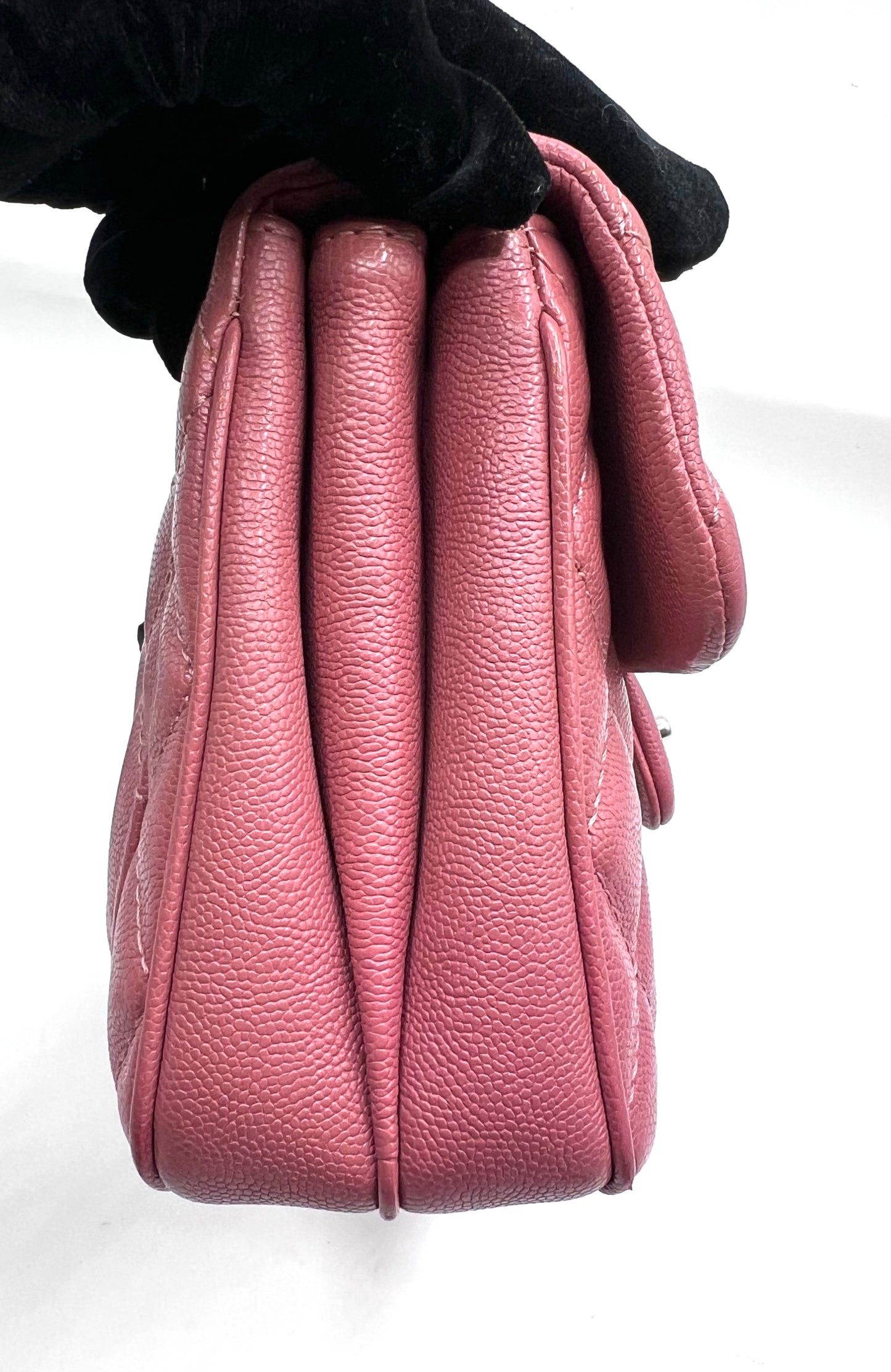 Chanel Pink Hue Caviar Mini Flap 2 way bag 25Series        (🇵🇭P189,200)