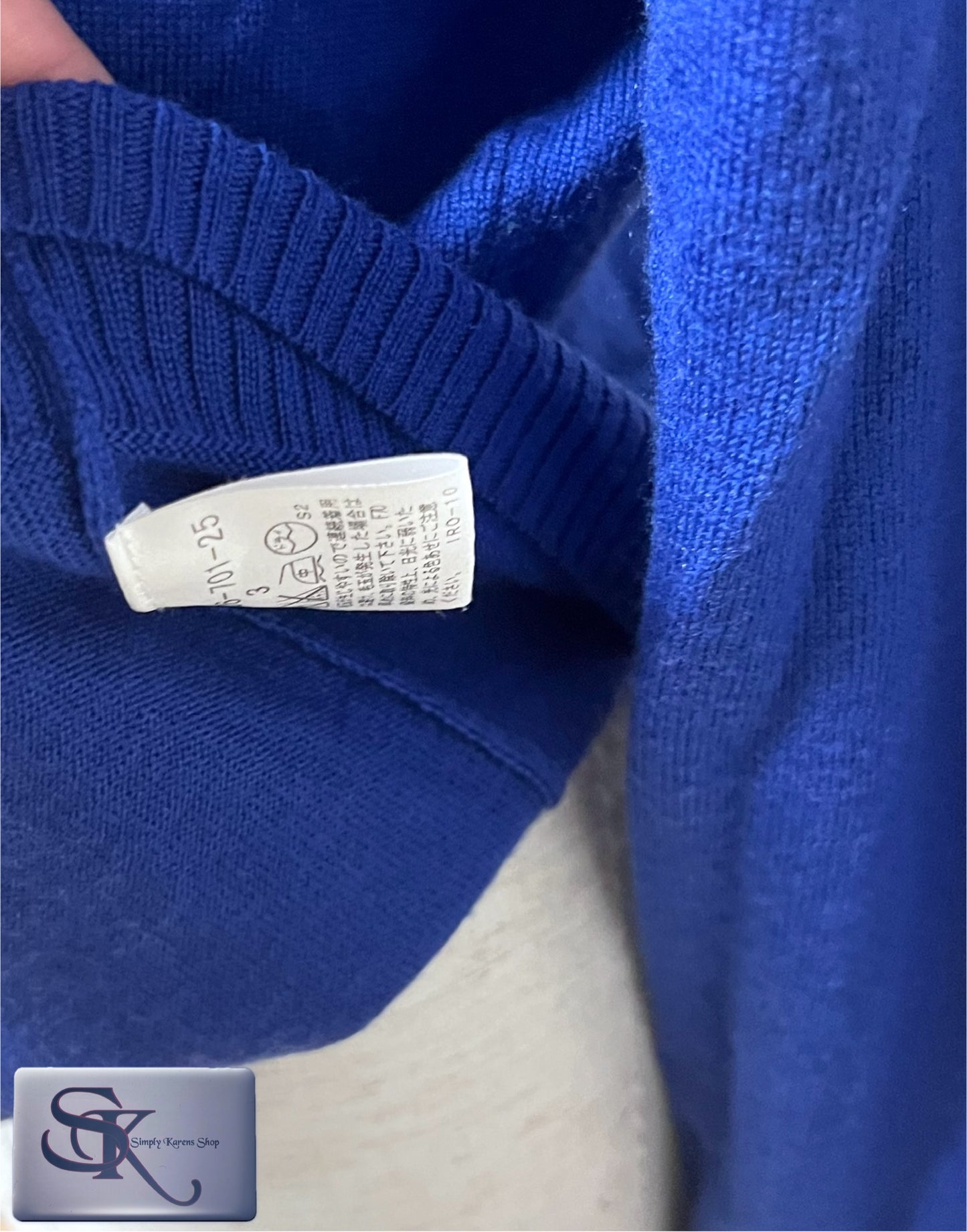 Burberry London Blue Sweater Size 3 Womens Large 🇵🇭P5,600🇵🇭