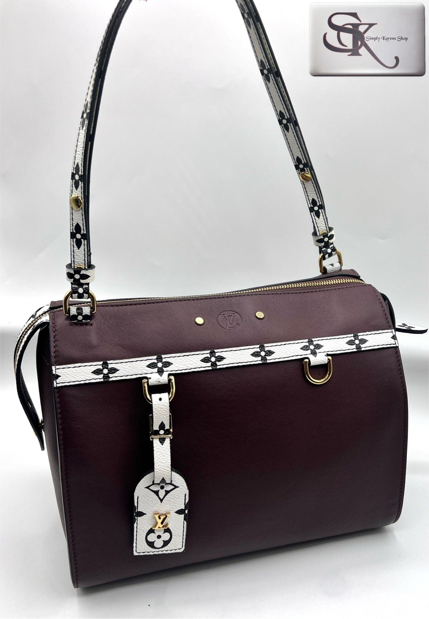 Lv Speedy Amazon full leather bag with monogramcanvas mm size     (🇵🇭P80,840)