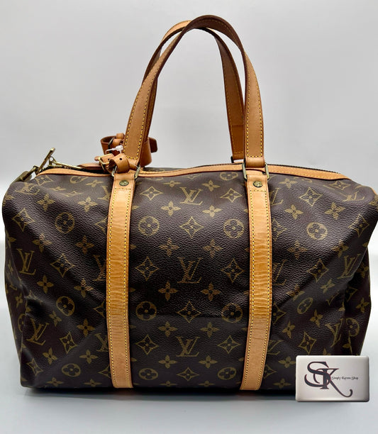 LV MONOGRAM SAC SOUPLE 35 DUFFLE BAG