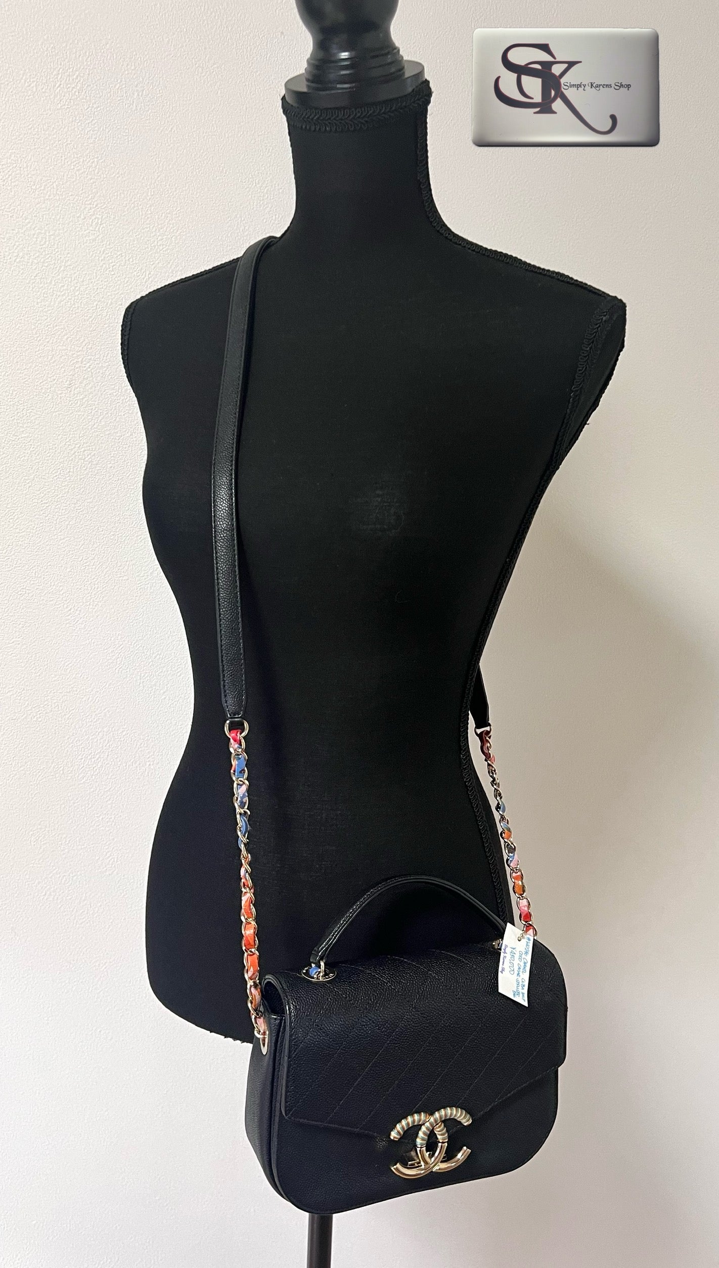 Chanel Cuba Half Coco Caviar shoulder bag
