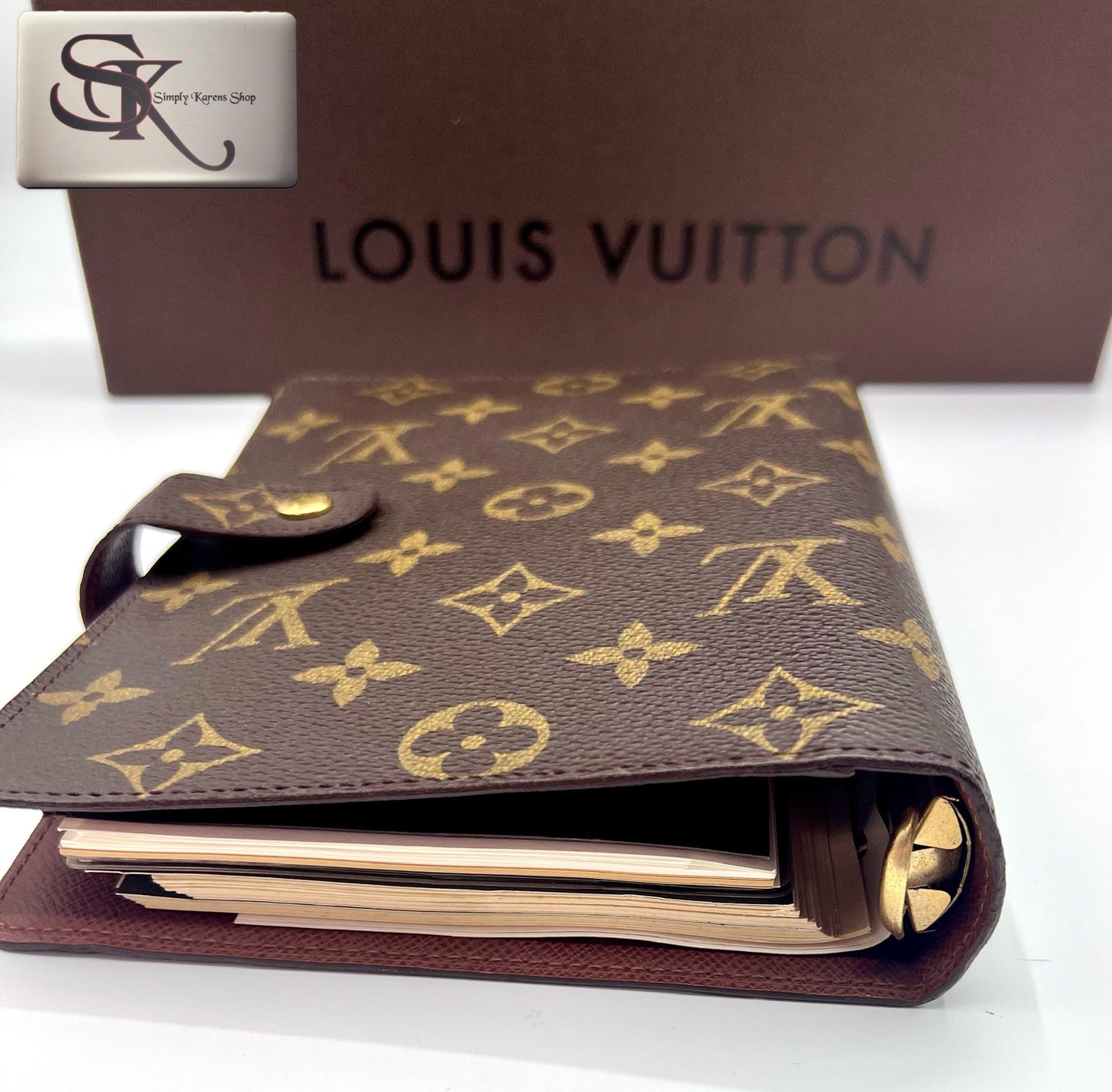 Lv Monogram Agenda Mm size