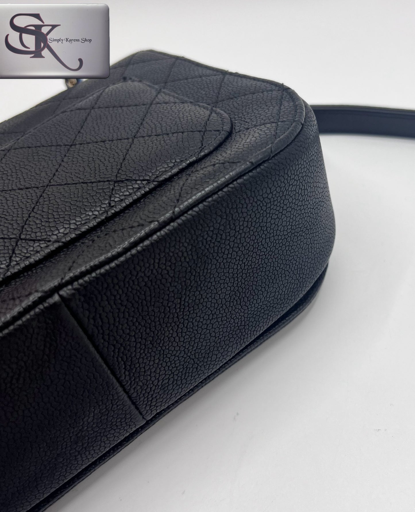Chanel Cuba Half Coco Caviar shoulder bag