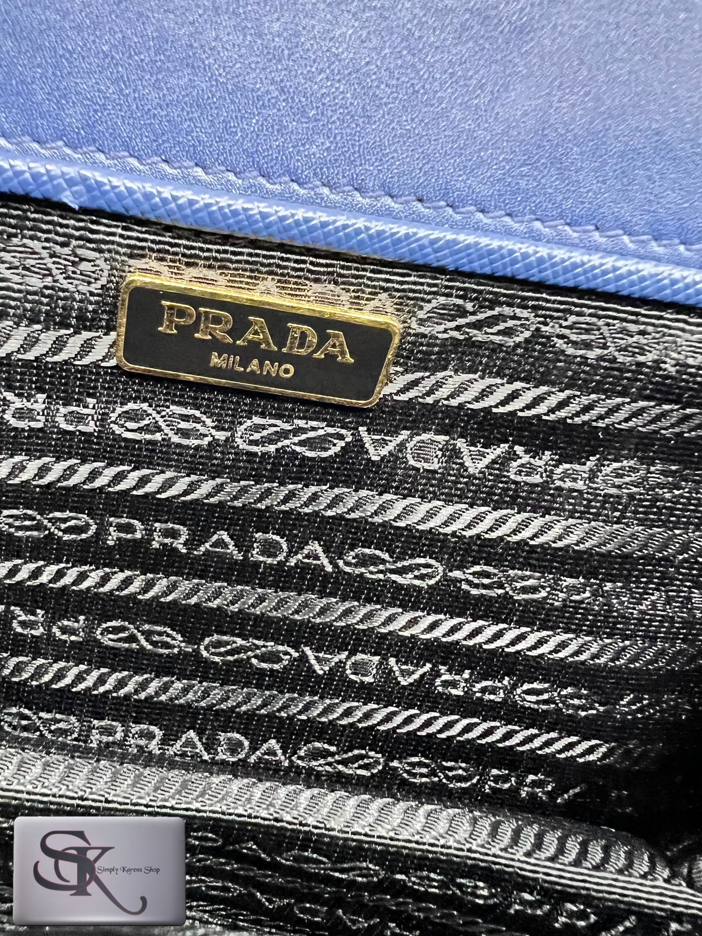 Prada Saffiano flap Chain crossbody