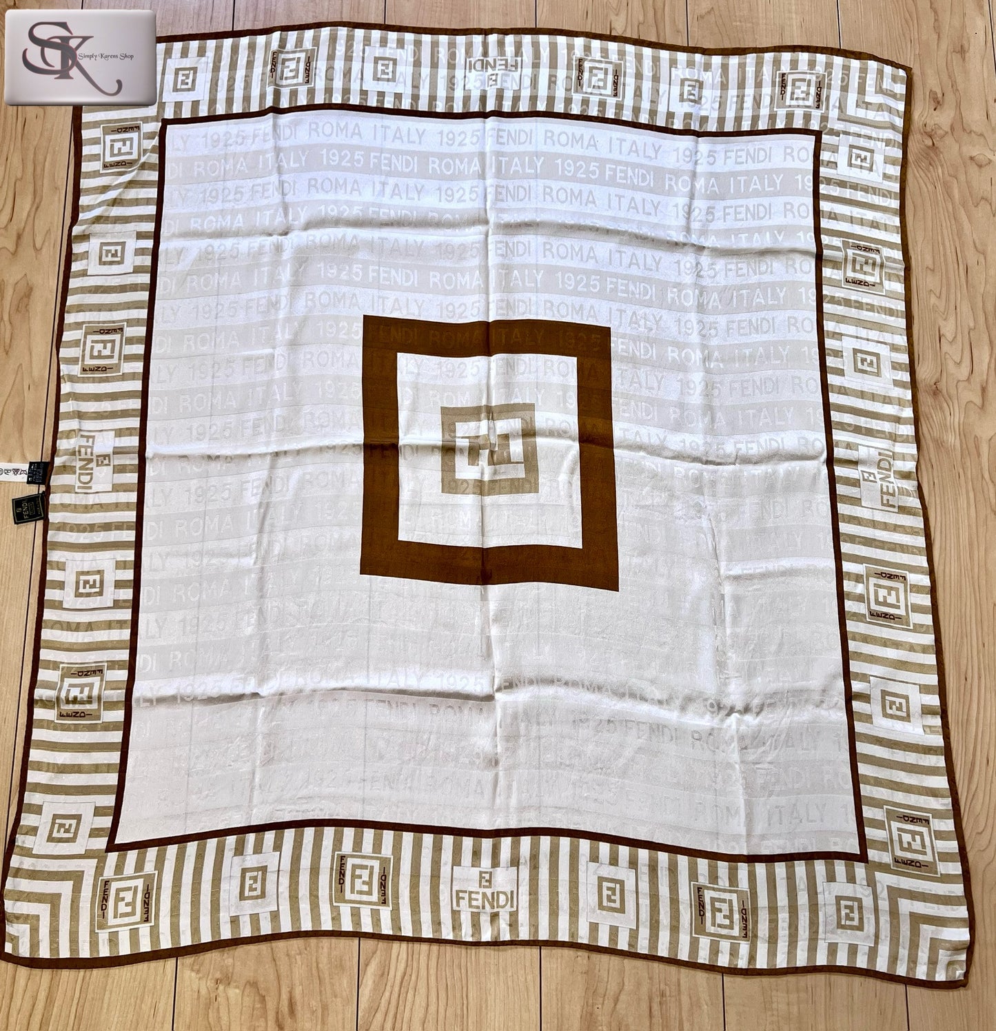 Fendi Silk Scarf