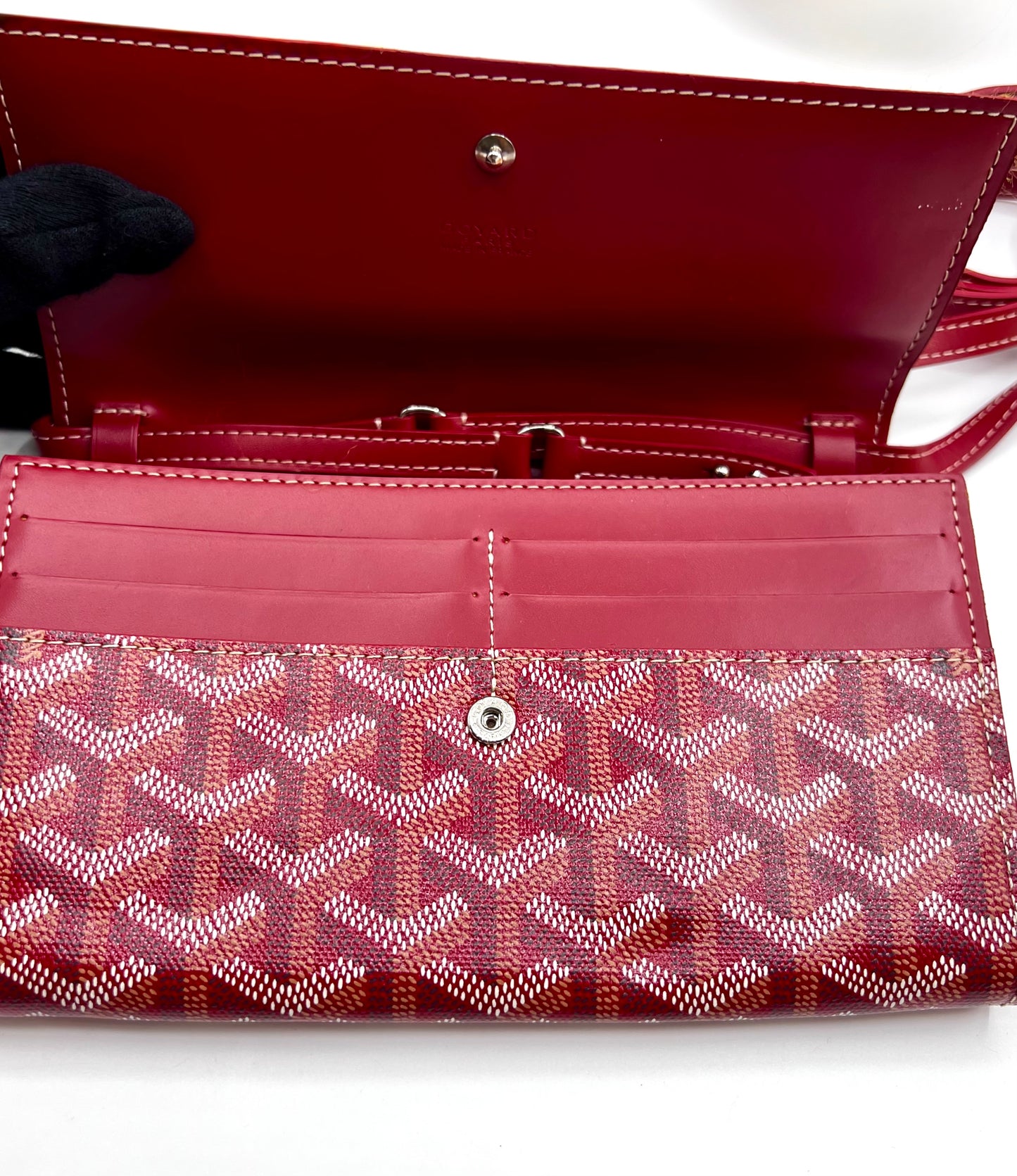 Goyard Goyardine Varenne Continental Wallet with Strap   (🇵🇭P72,240)