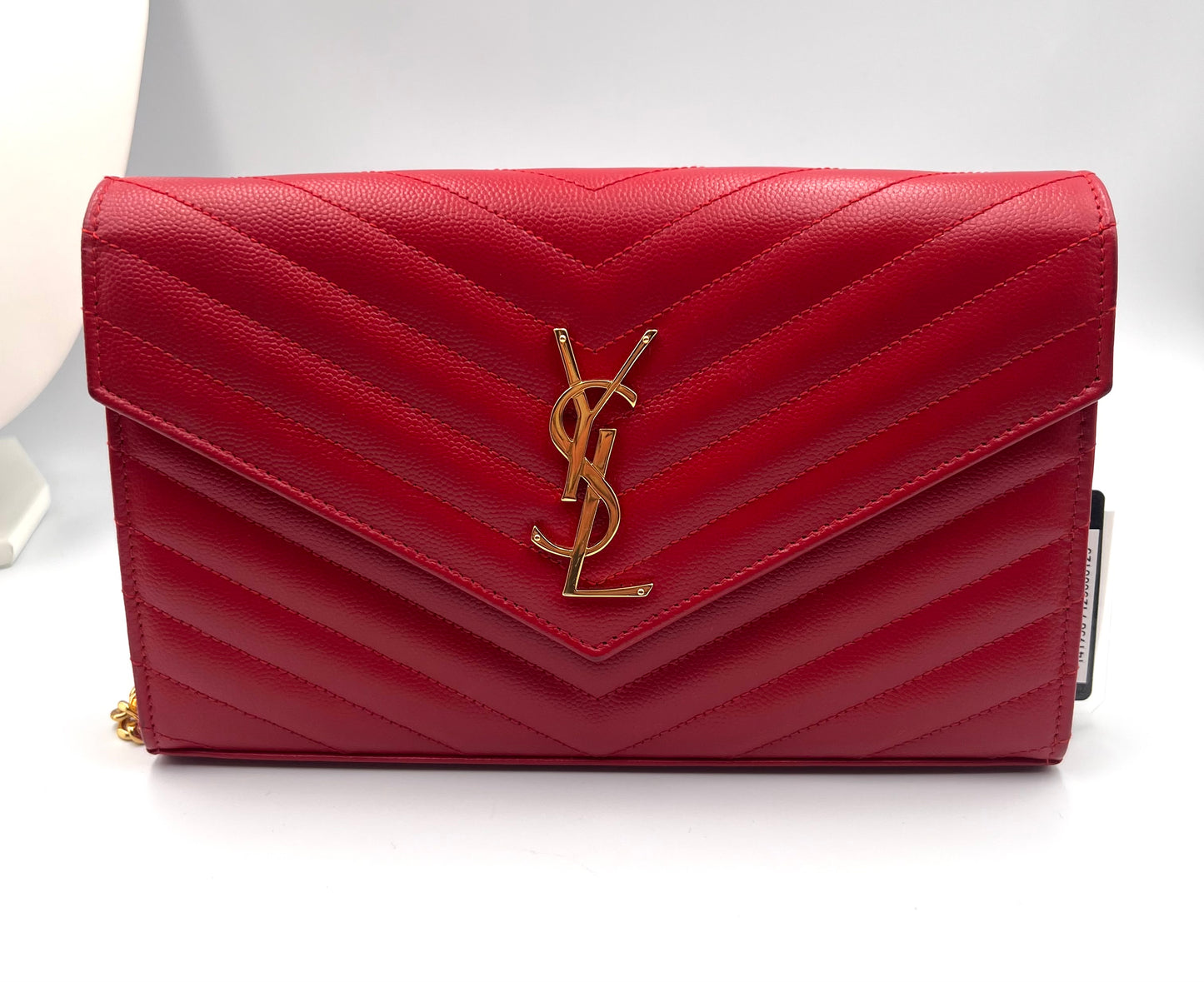 Yves Saint Laurent Cassandre Wallet On Chain Mm Size       (🇵🇭P63,640)