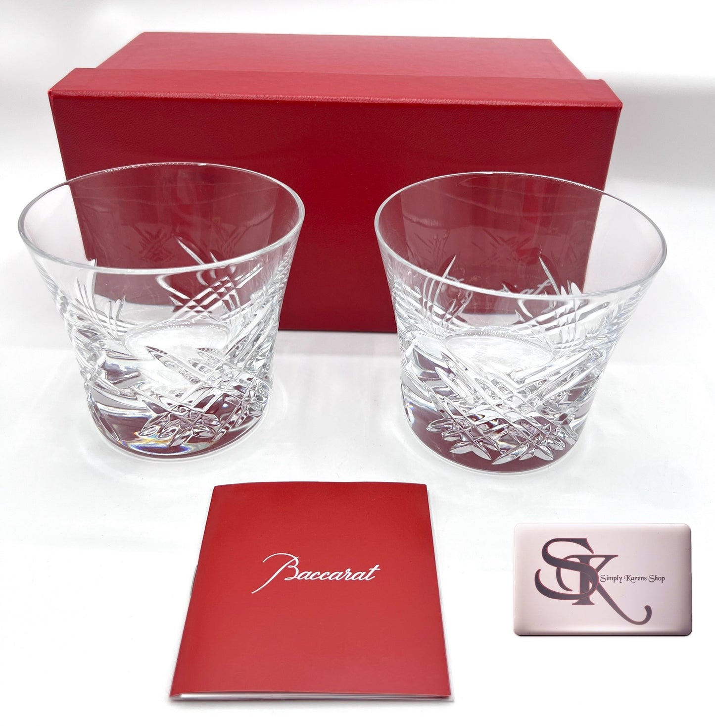 Baccarat Rock Glass Set 2014 Edition  🇵🇭P6,800🇵🇭