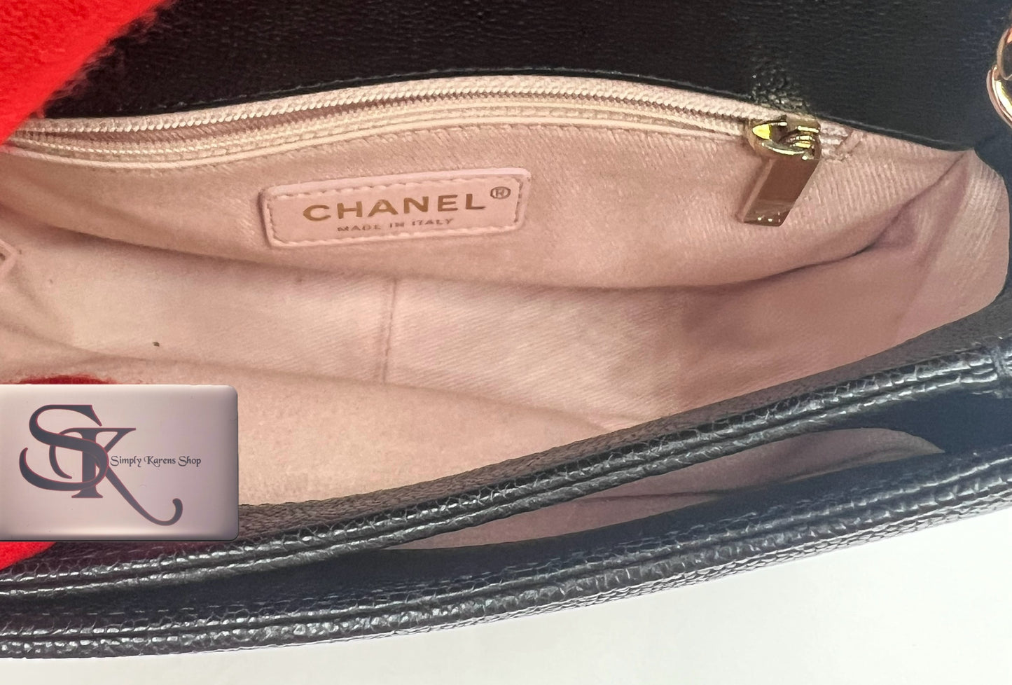Chanel Cuba Half Coco Caviar shoulder bag