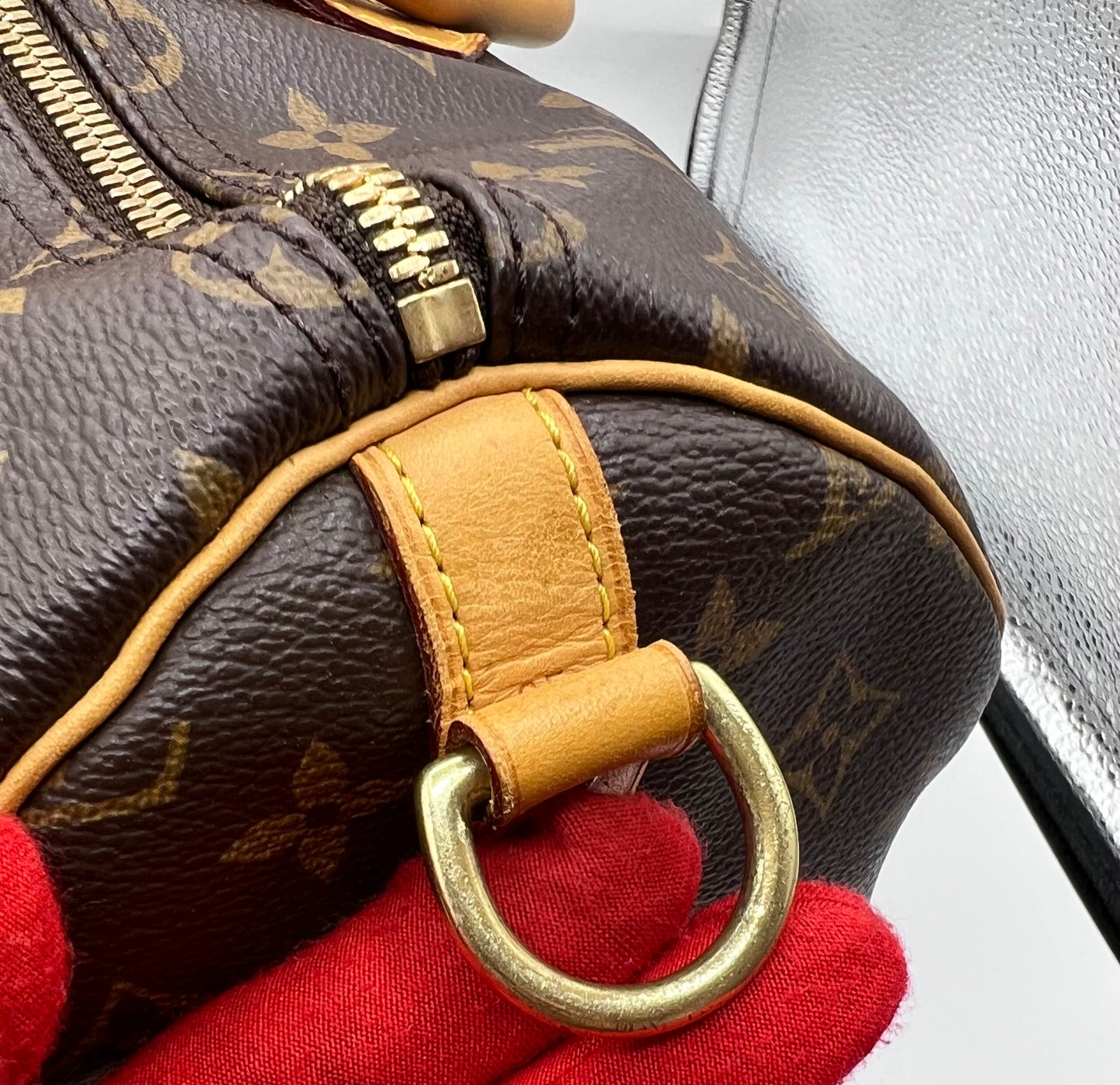 Lv Speedy Monogram Bandou 35