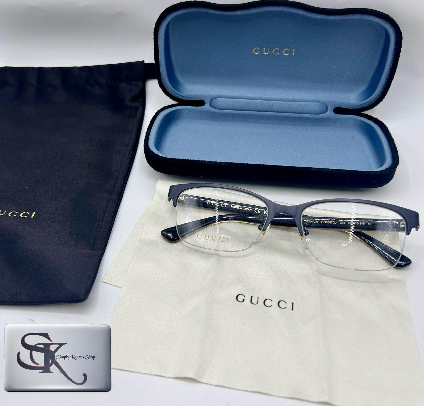 GUCCI GG0387OJ OPTICAL GLASS SIZE 55-18-145