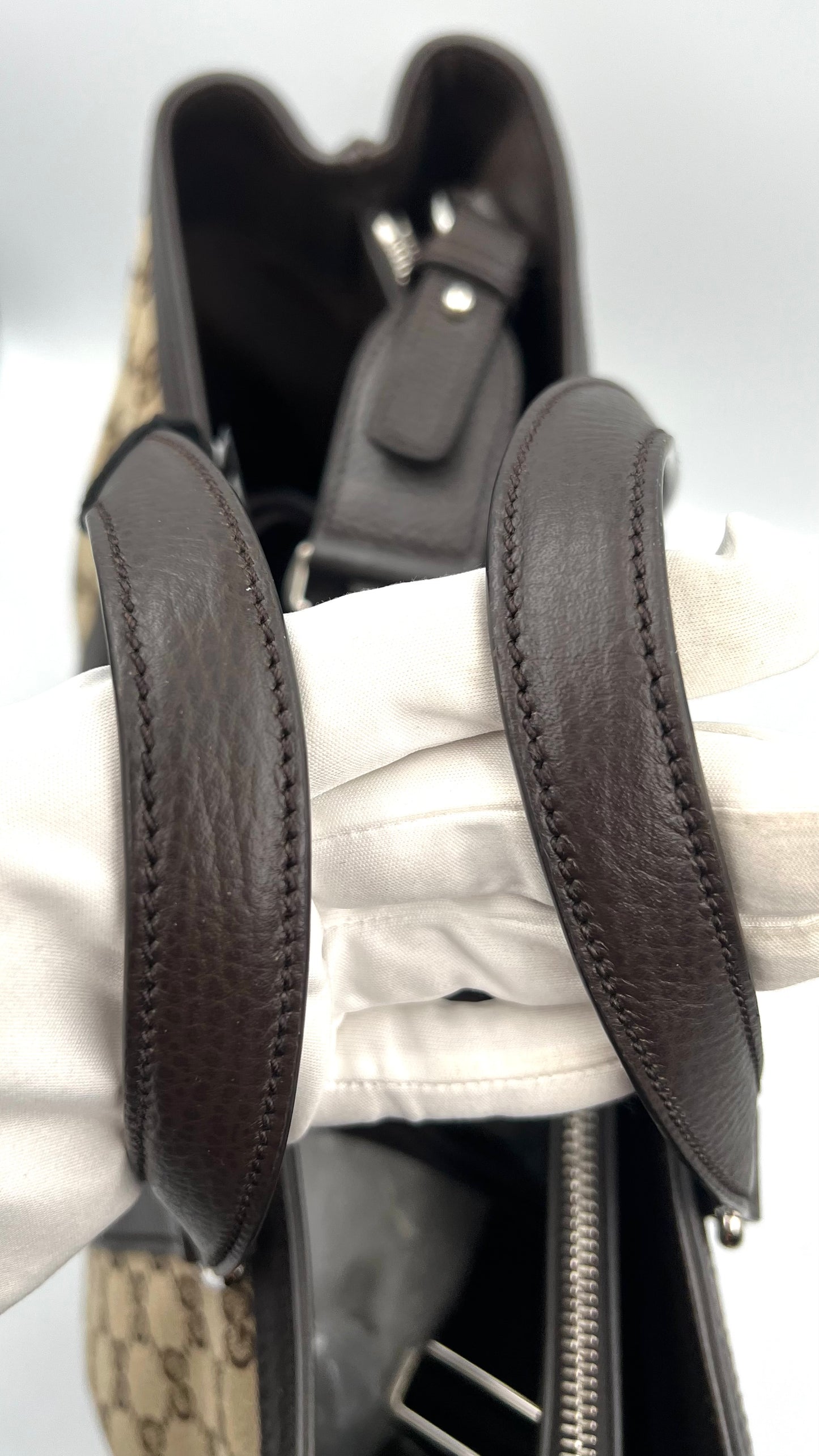 Gucci Joy Large Canvas Leather Trimming 2 way Tote Bag (🇵🇭P55,040)