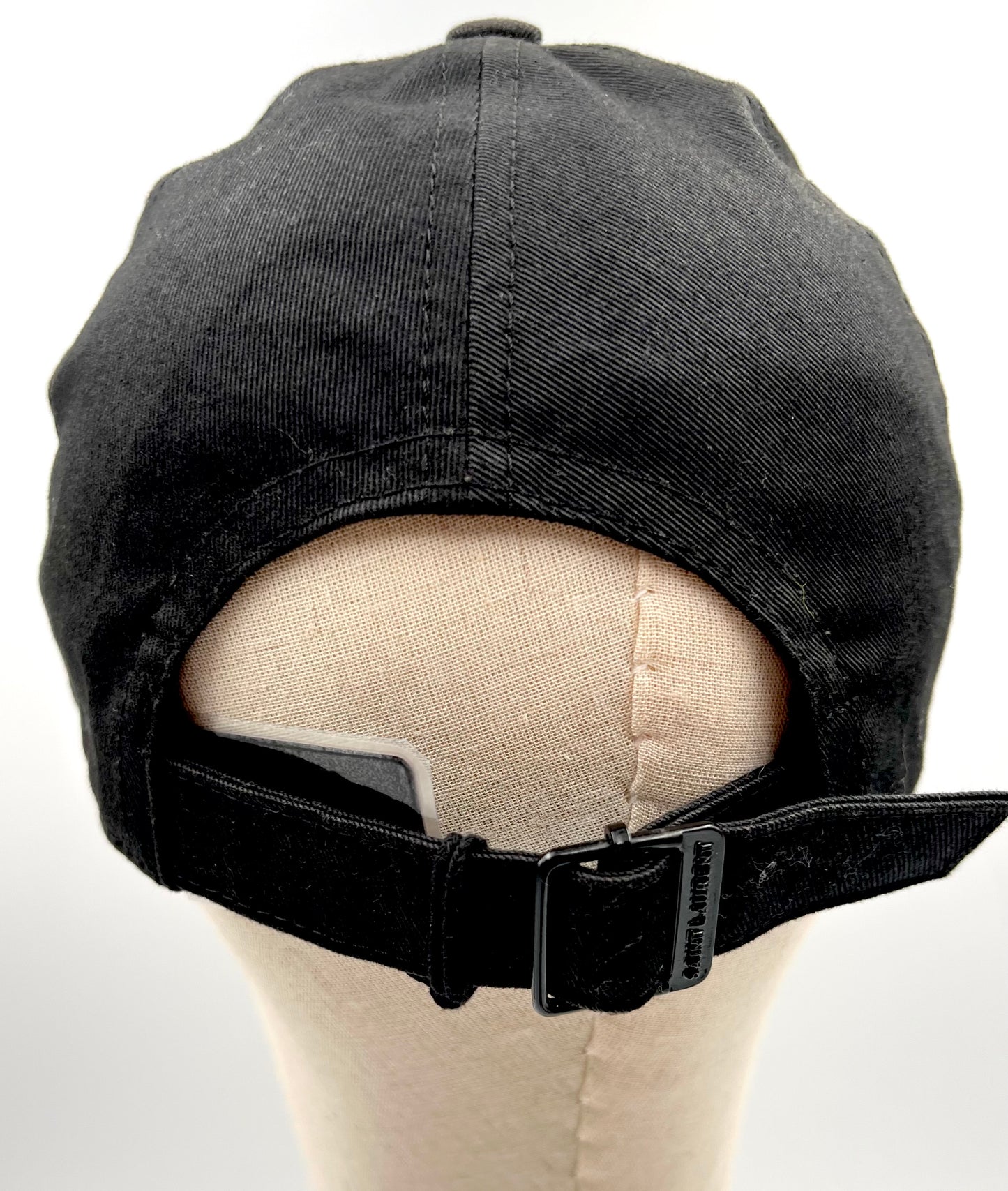 Saint Laurent Black Baseball Cap Size 57 Small (🇵🇭P16,340)