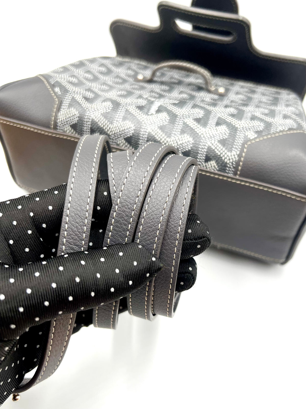 Goyard Mini Saigon Gray 2 way Bag w/ Box & Dust Bag           (🇵🇭P198,000)