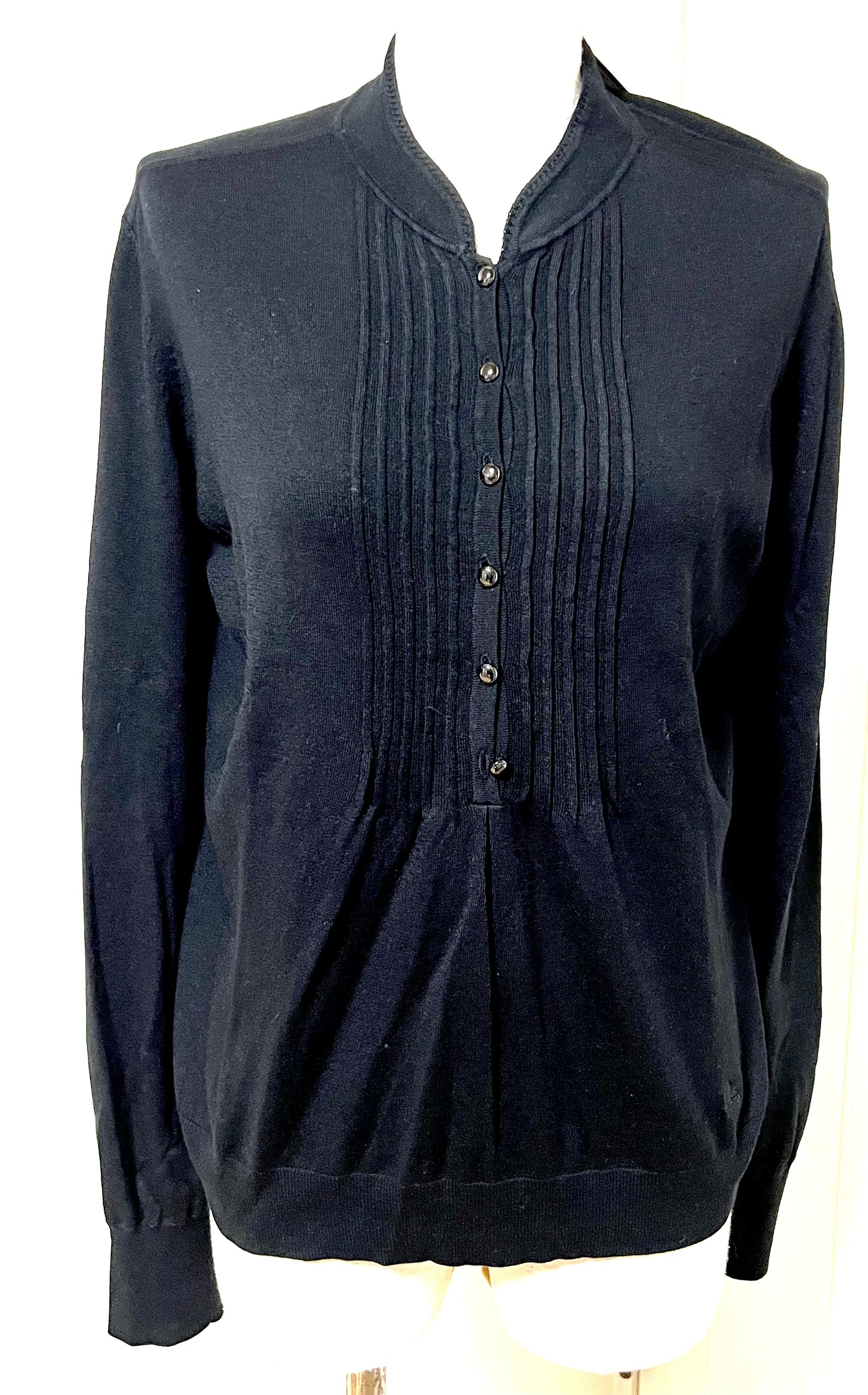 Burberry London Black Knitted Long Sleeves Size 2 (🇵🇭P6,020)