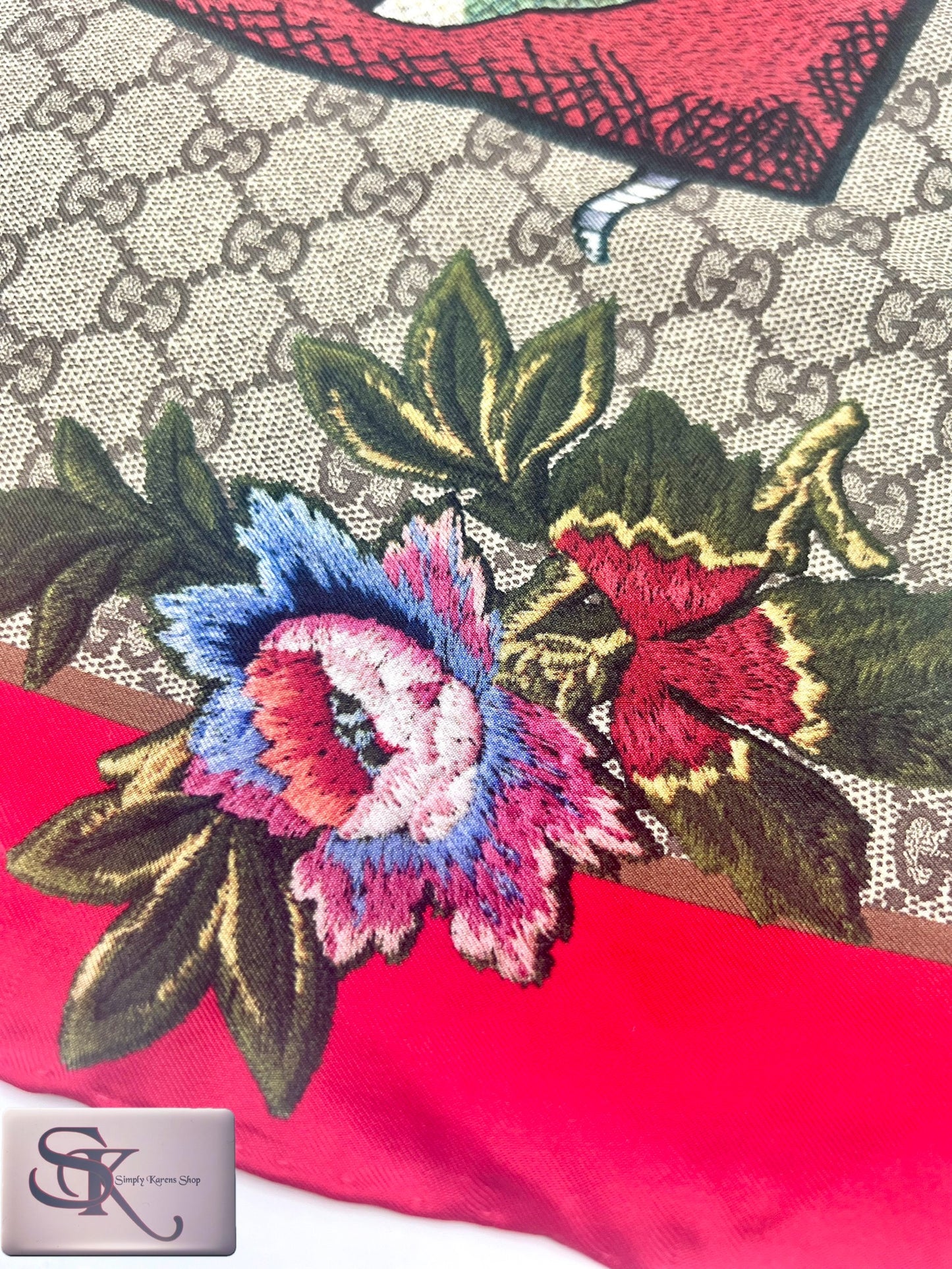 Gucci Silk Scarf 90 x 90