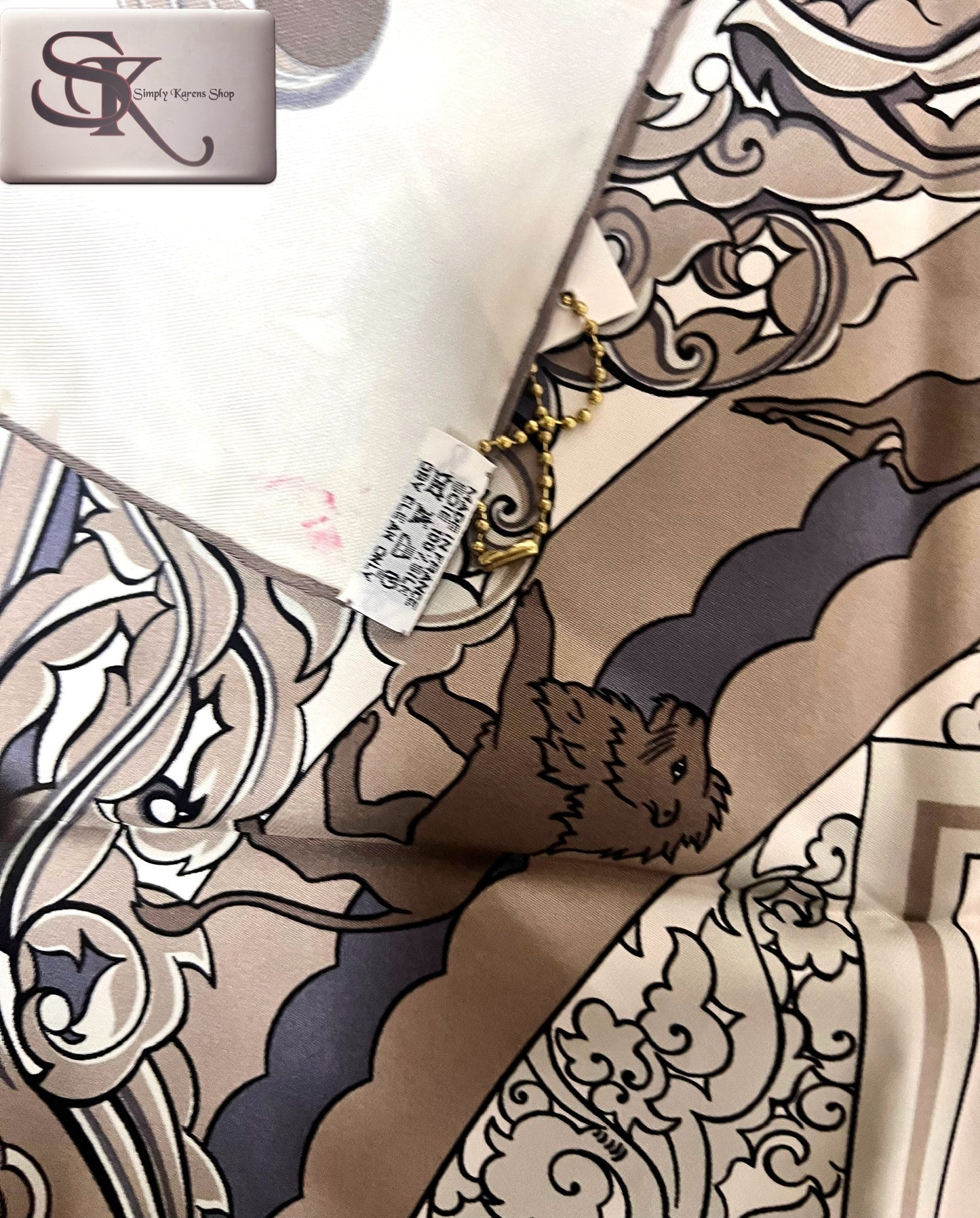 Hermes Silk Scarf Carre 90     (🇵🇭P9,460)
