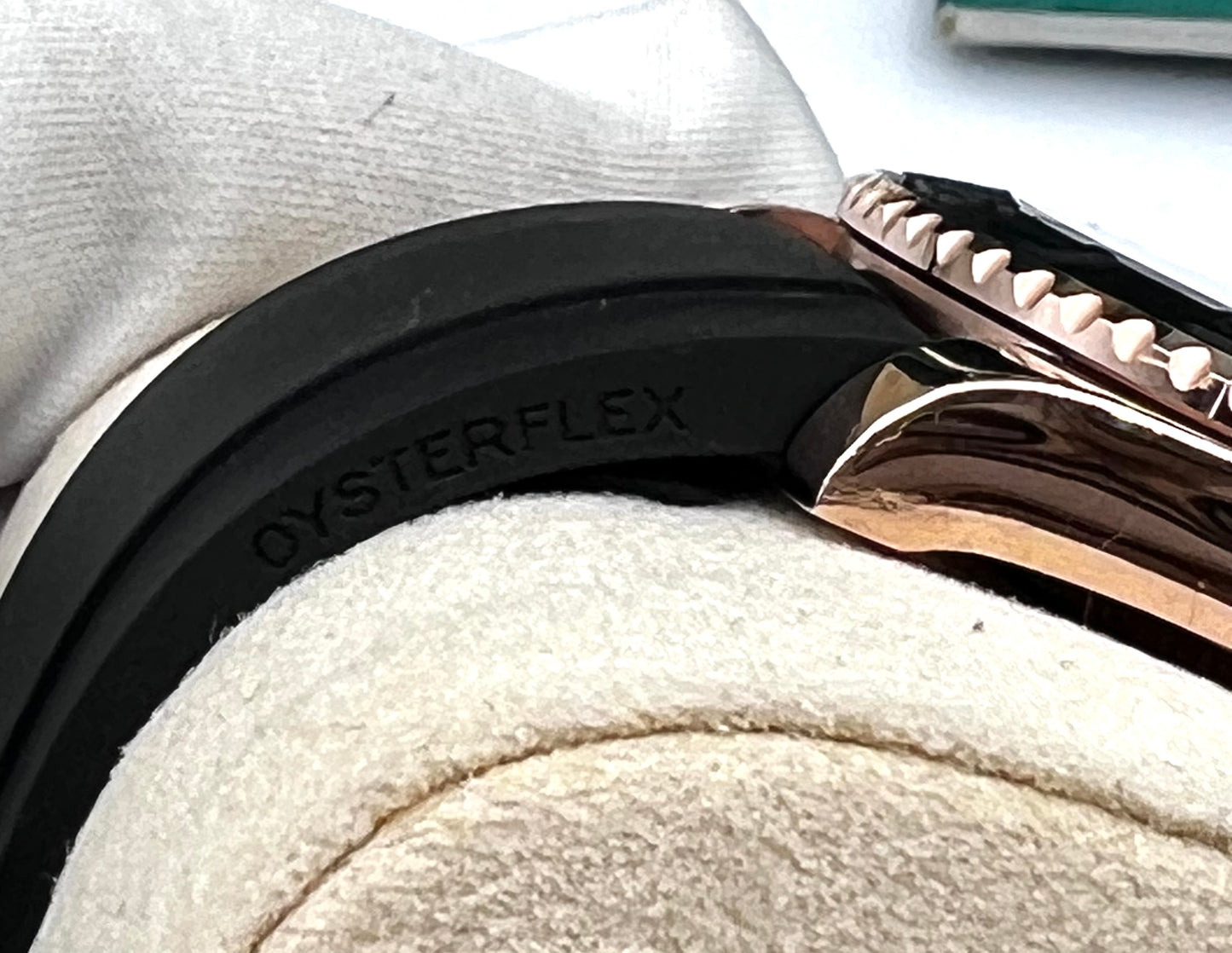 Rolex Yatch Master Oyster flex Rose Gold 40 mm 18cm Yr.2021 complete