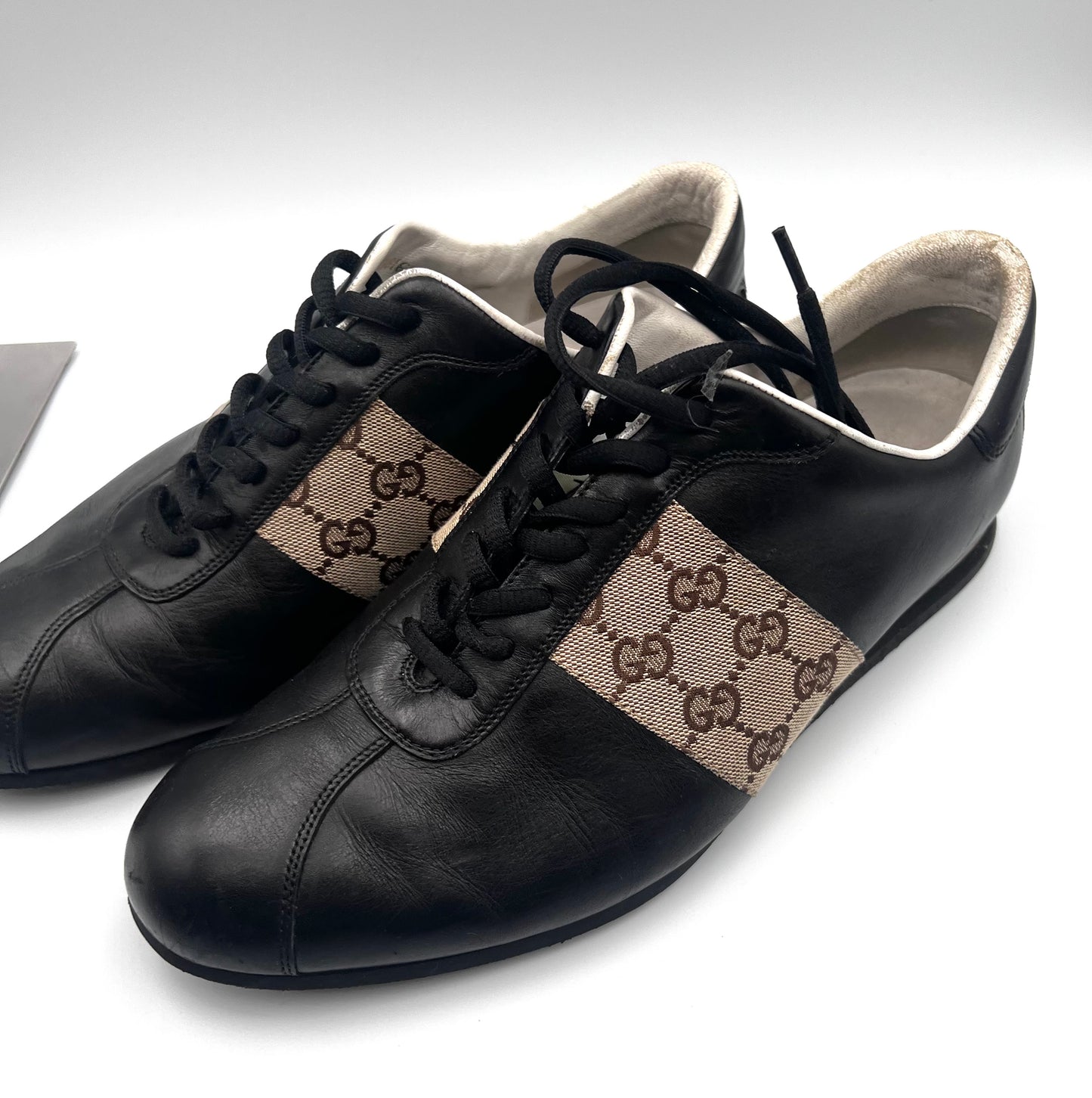 Gucci Semi Formal  Mens Leather Shoes S 40 1/2          (🇵🇭P12,040)