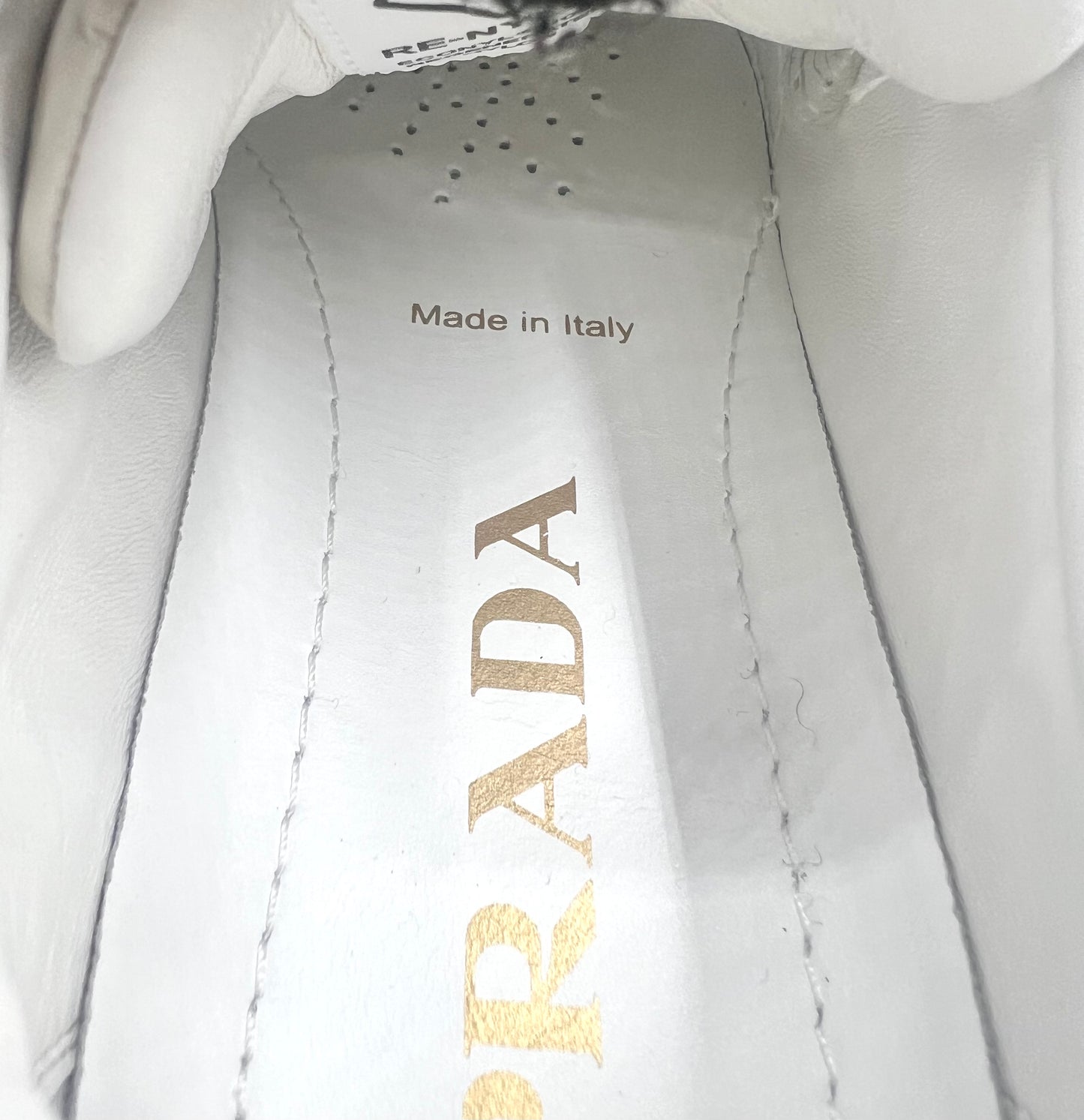Prada Re Nylon Pocono Plate Sneakers Size 35.5 (22.5)           (🇵🇭P42,140)
