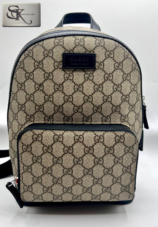 Gucci Coated Canvas Pm Size Back Pack  (🇵🇭P59,340)