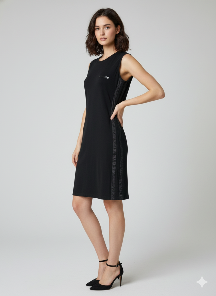 Fendi Vintae Black Stretchable Dress M Size  (🇵🇭P5,160)